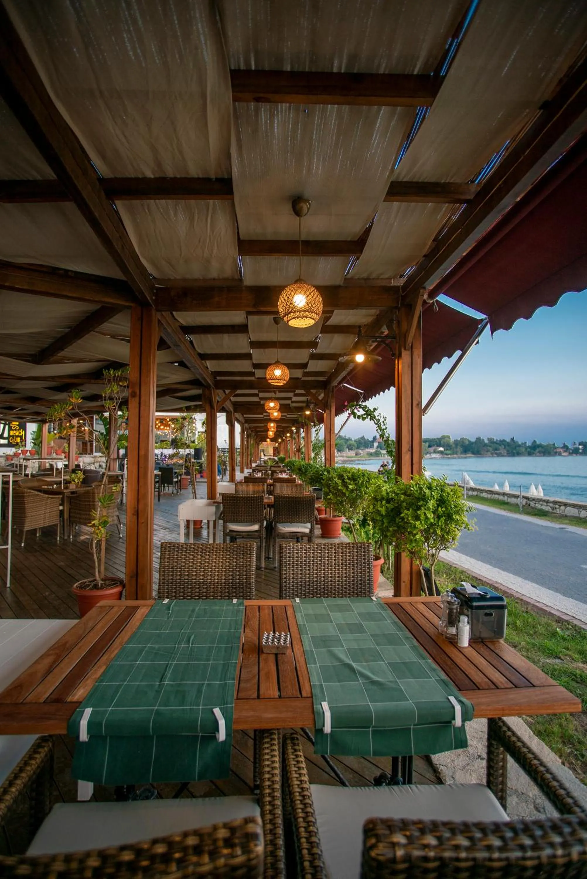 Patio in Side Beach Club