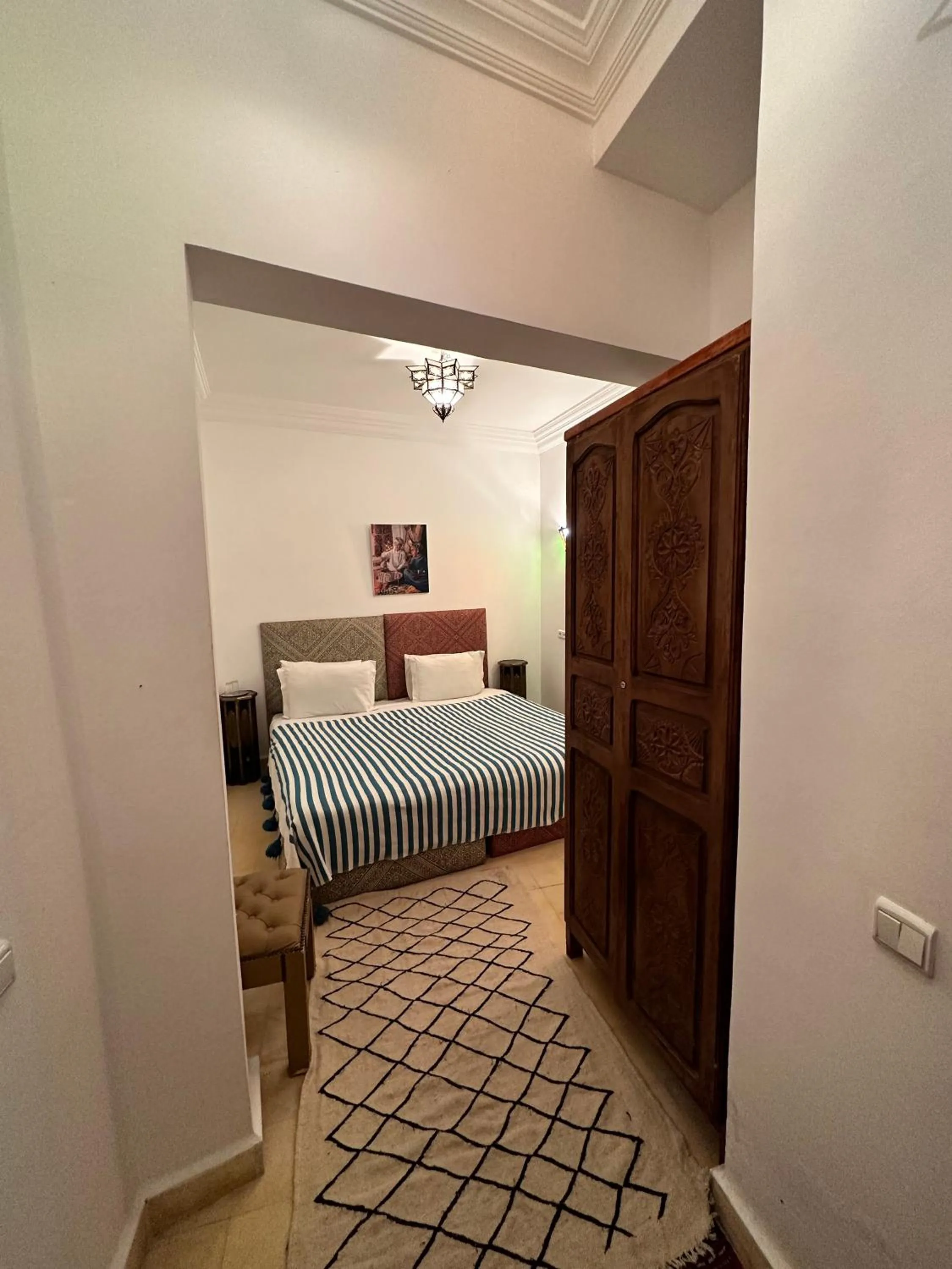 Bedroom, Bed in Riad Les Miroirs