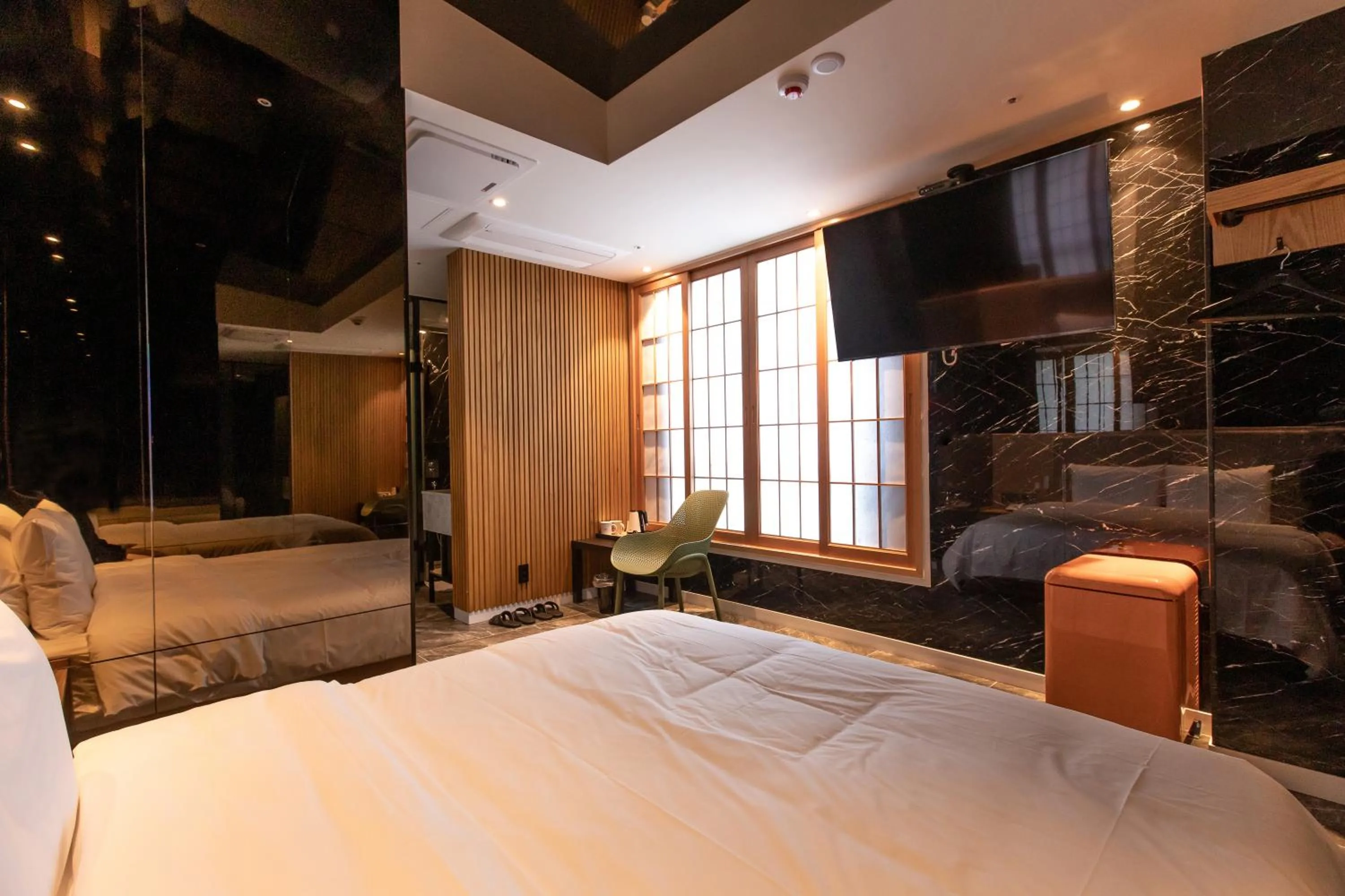 Bed in The Club Hotel Gijang Yeonhwari