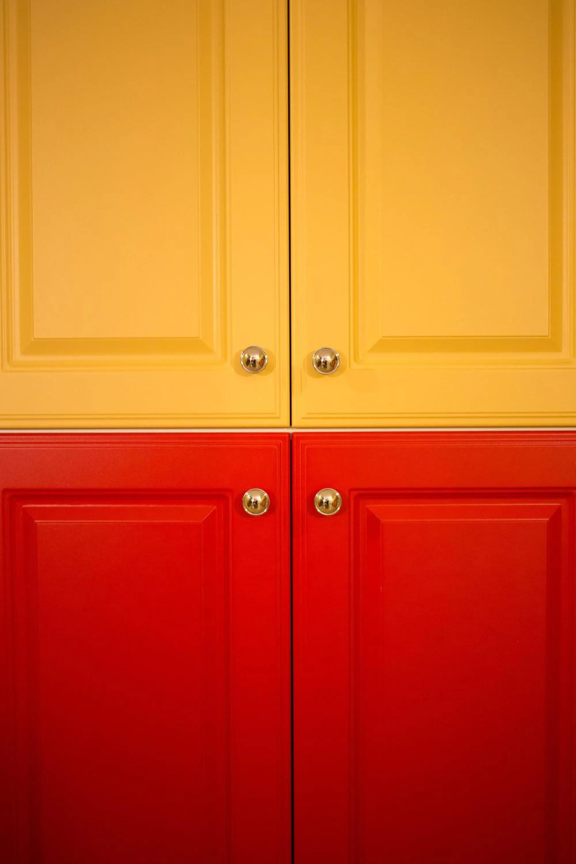 Decorative detail in World Village Apartments