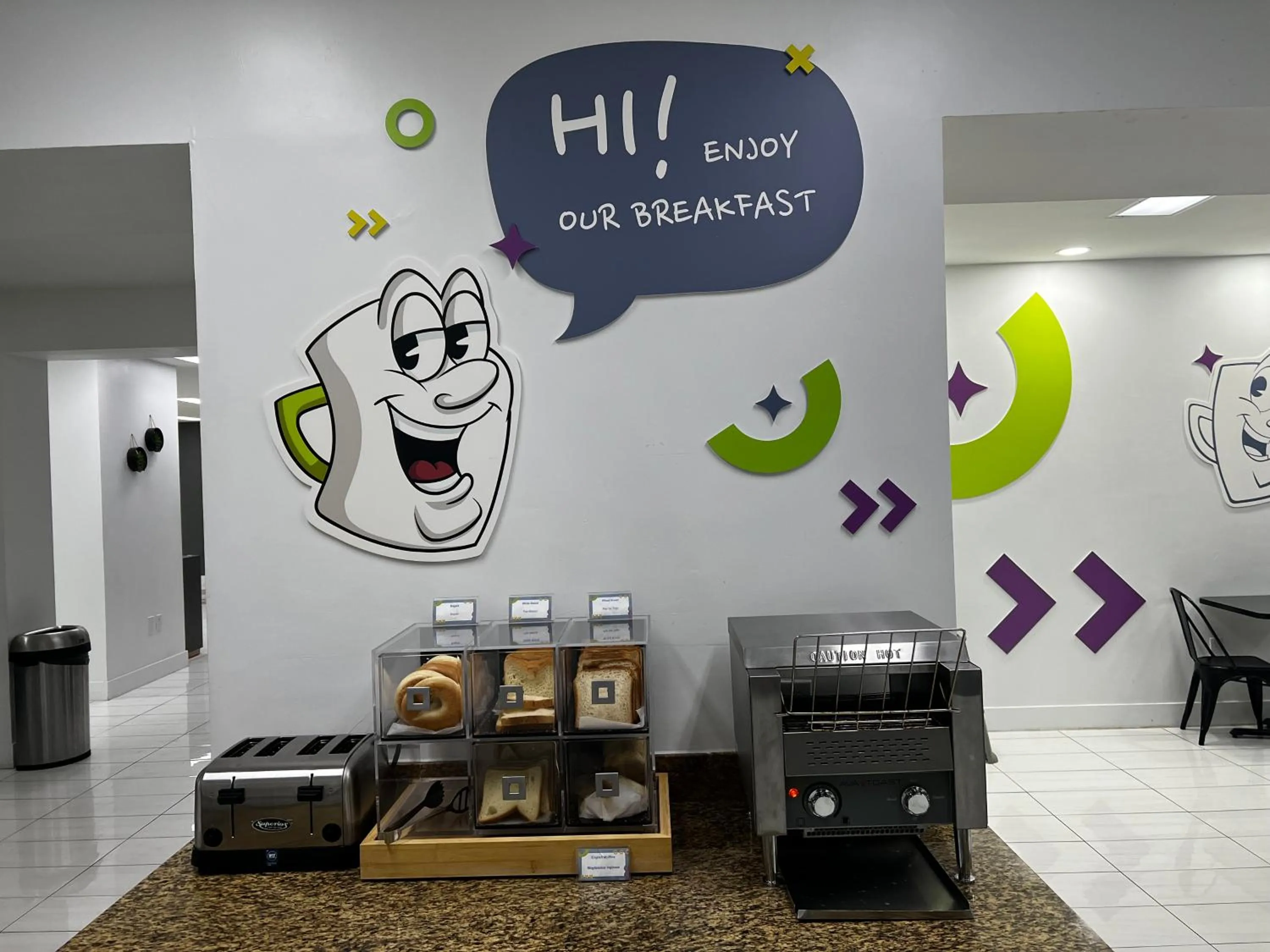 Buffet breakfast in Baymont by Wyndham Jacksonville Airport