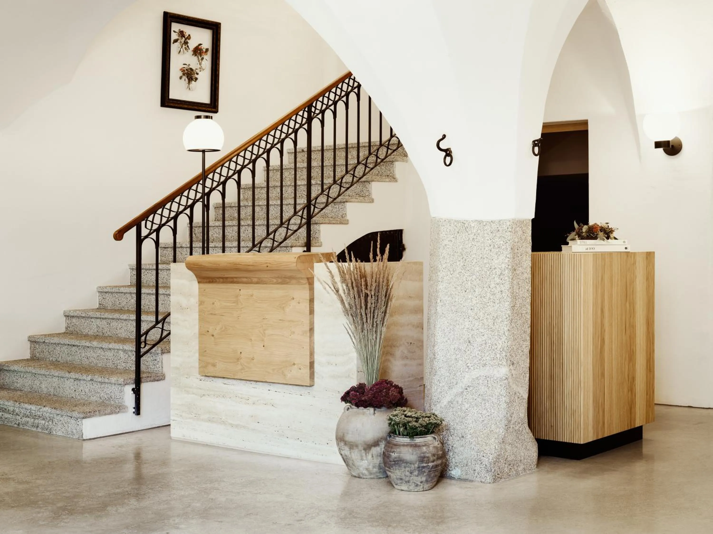 Lobby or reception in ADLER Historic Guesthouse