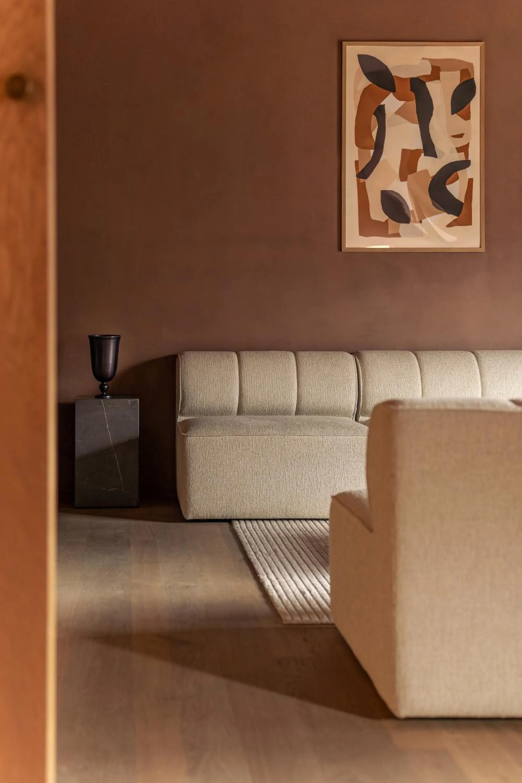 Living room in Audo Boutique Hotel