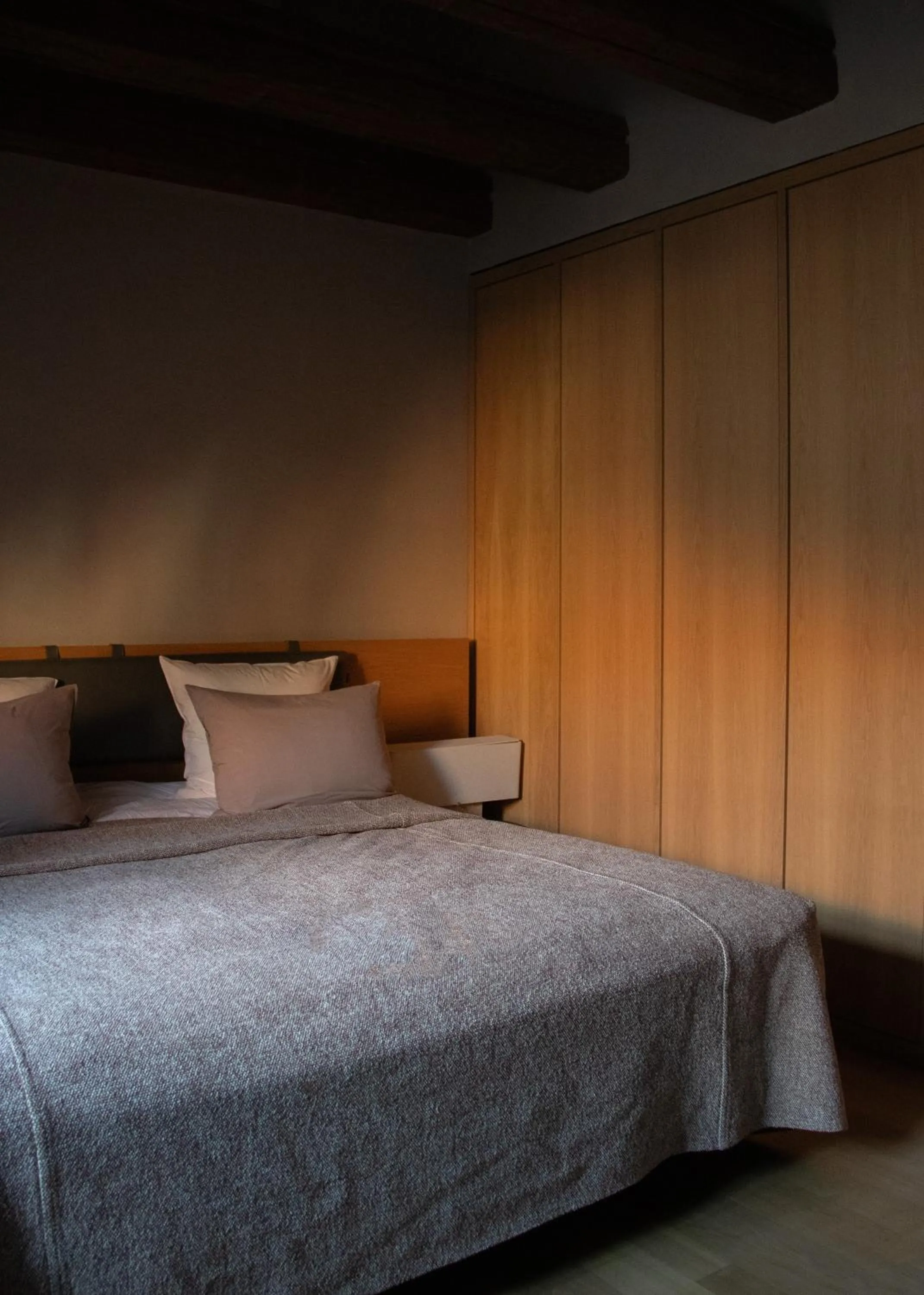 Bed in Audo Boutique Hotel