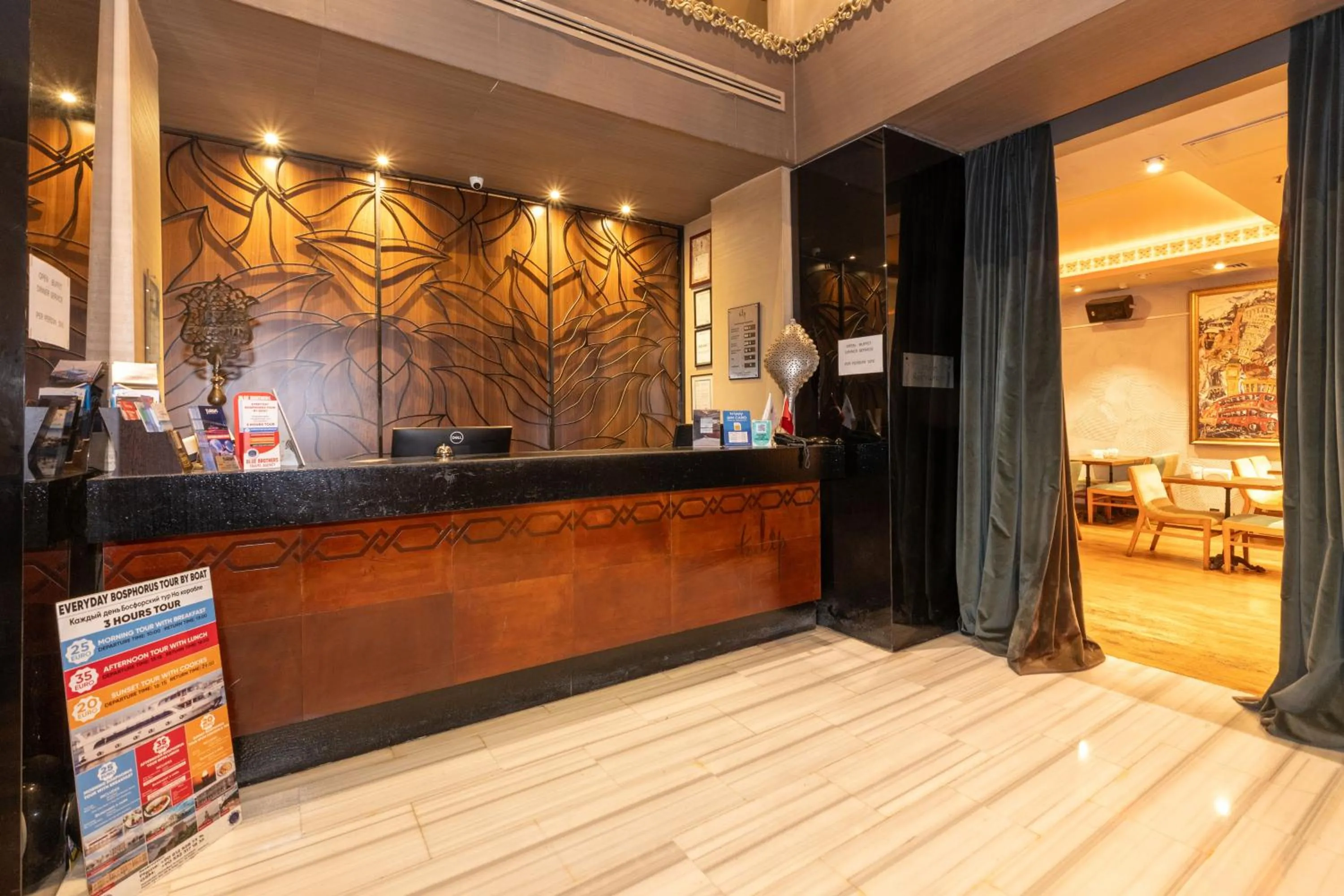 Lobby or reception in Pera Tulip Hotel & Spa