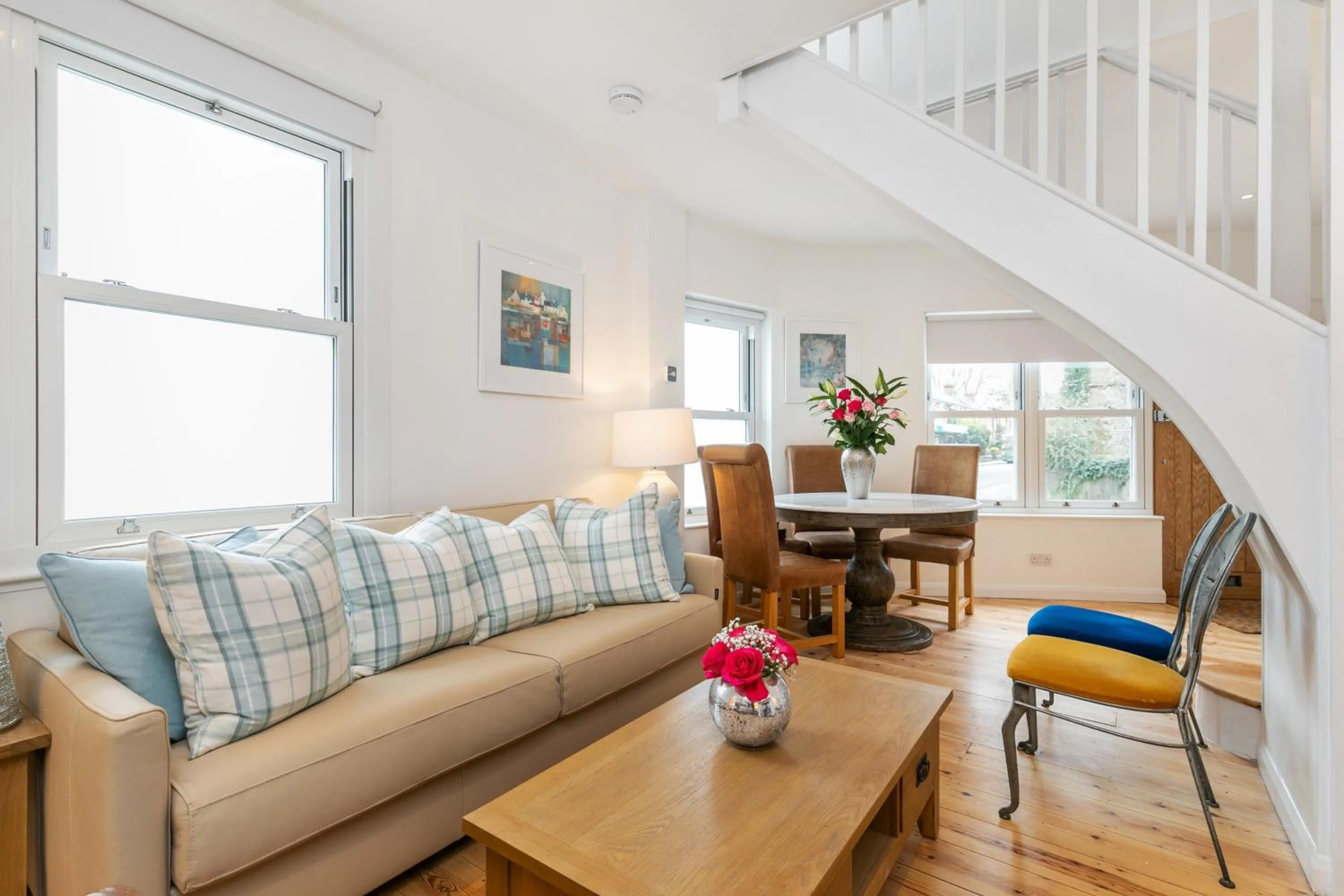 Living room in The Nestle House