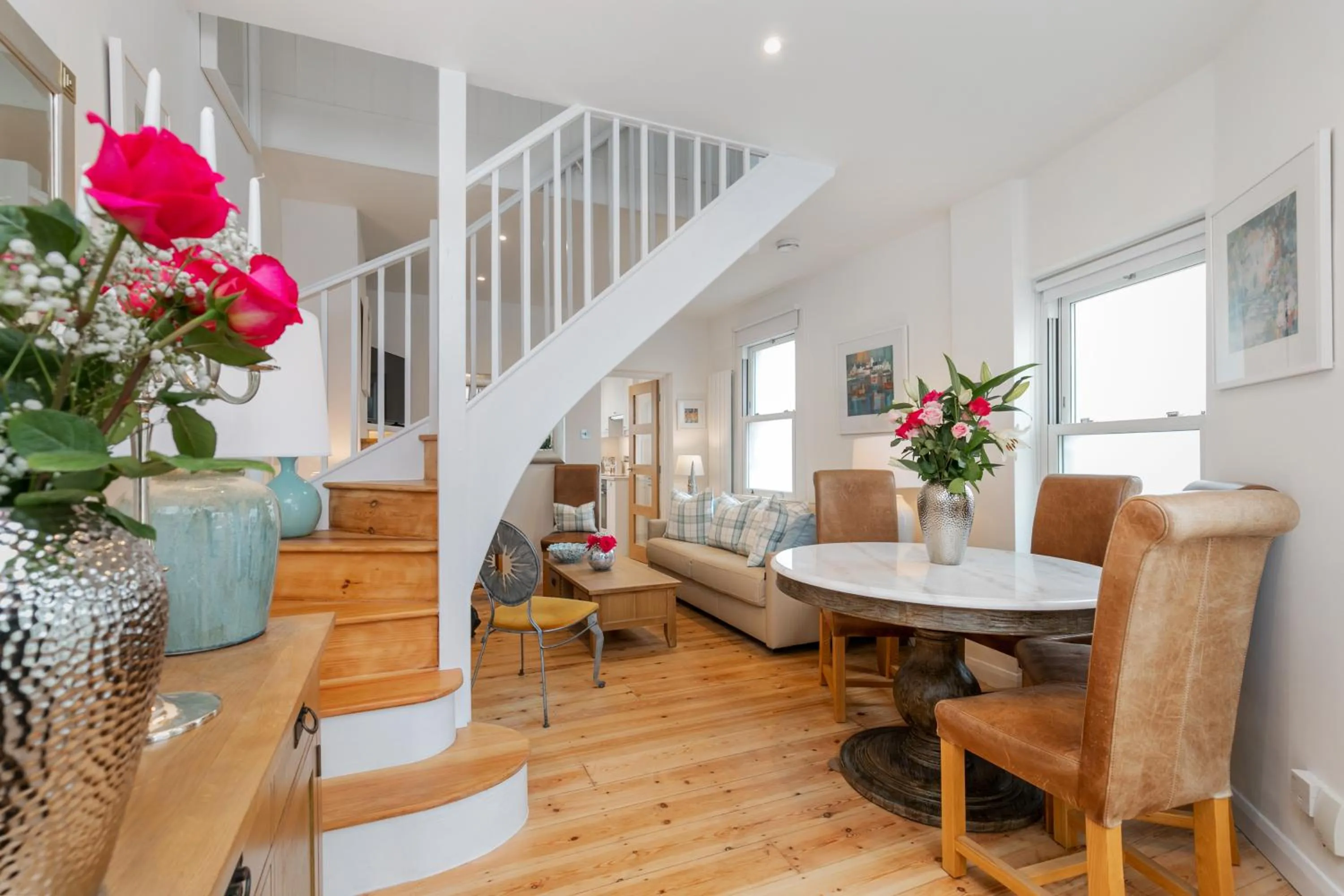 Dining area in The Nestle House