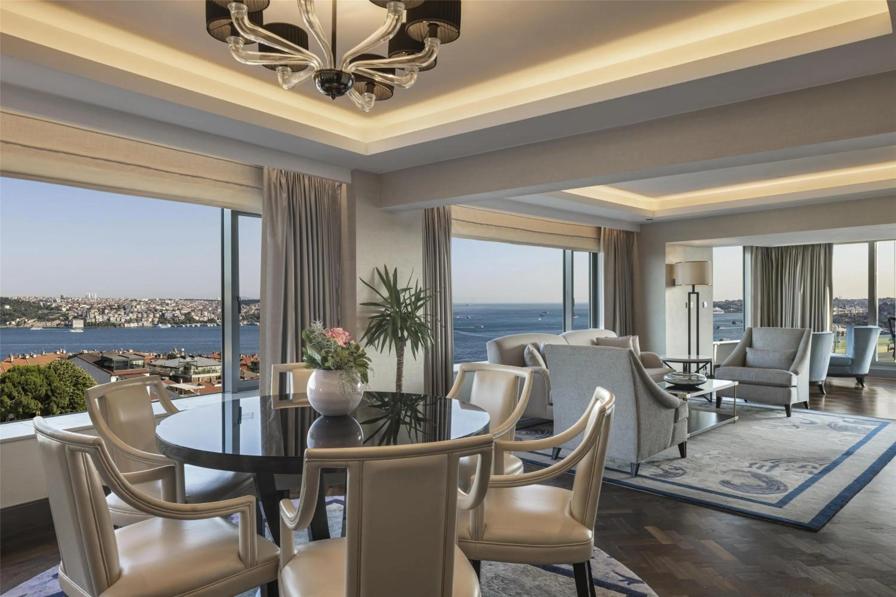 Living room in Conrad Istanbul Bosphorus