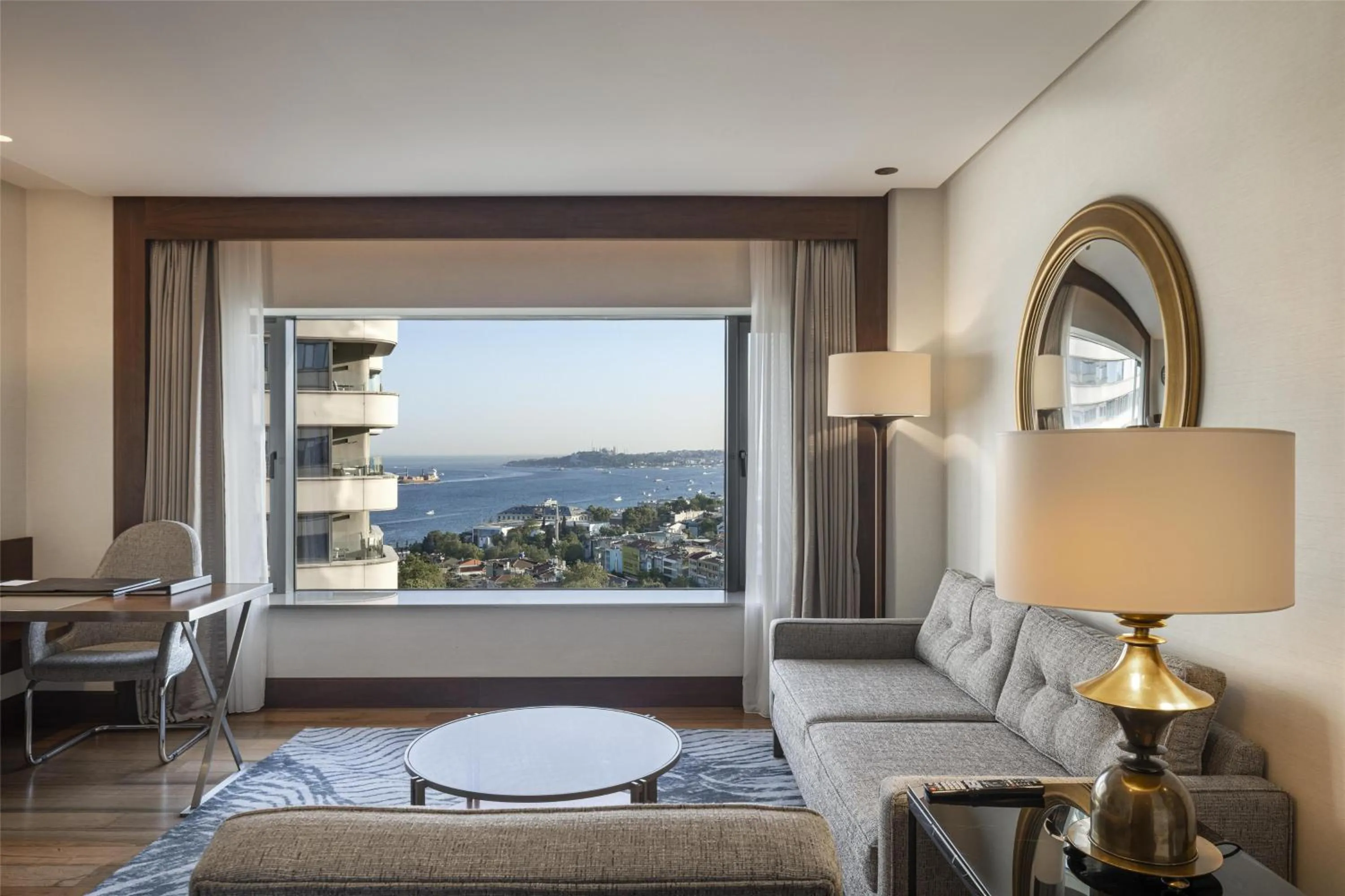 Living room in Conrad Istanbul Bosphorus