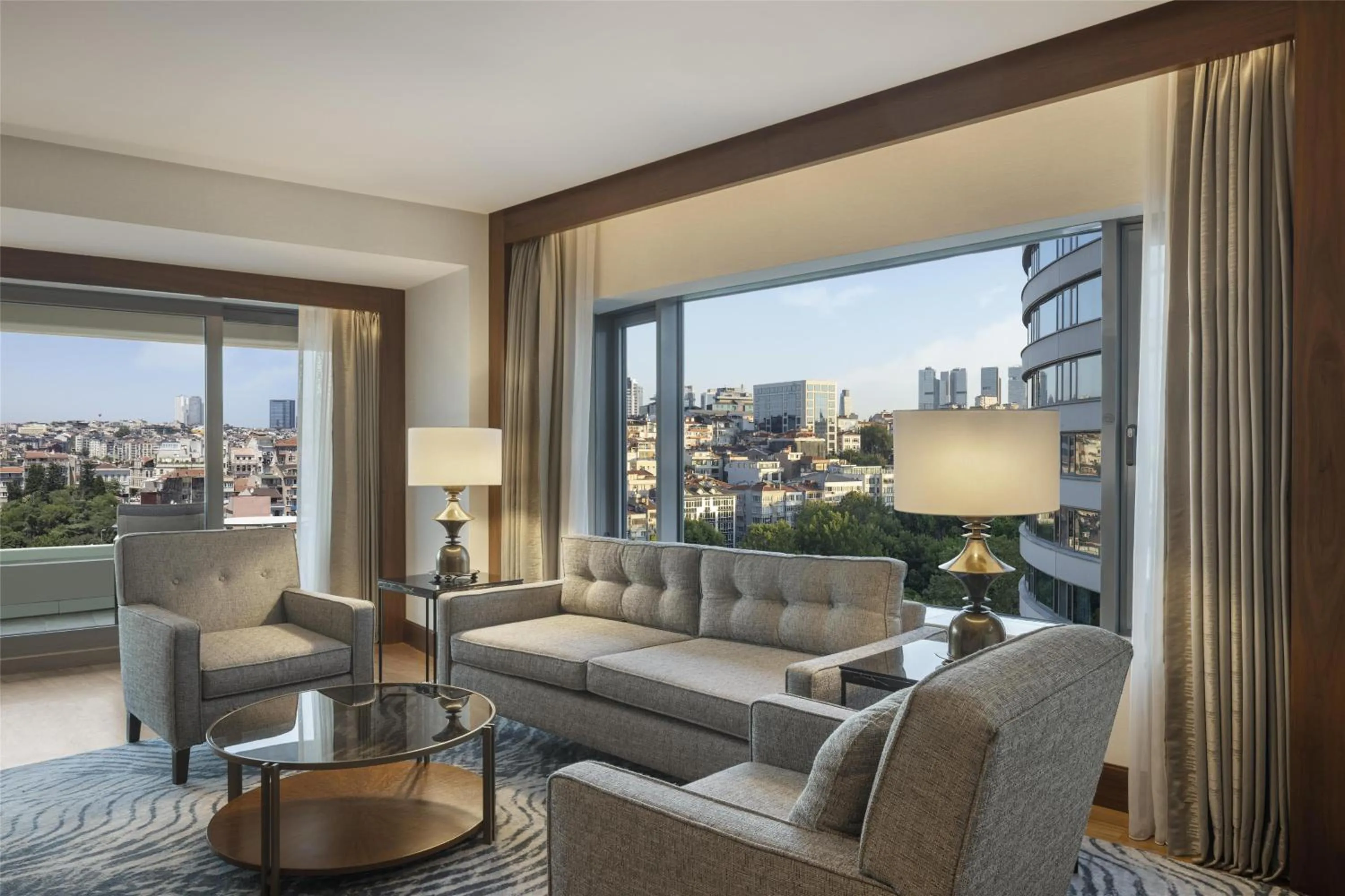Living room in Conrad Istanbul Bosphorus