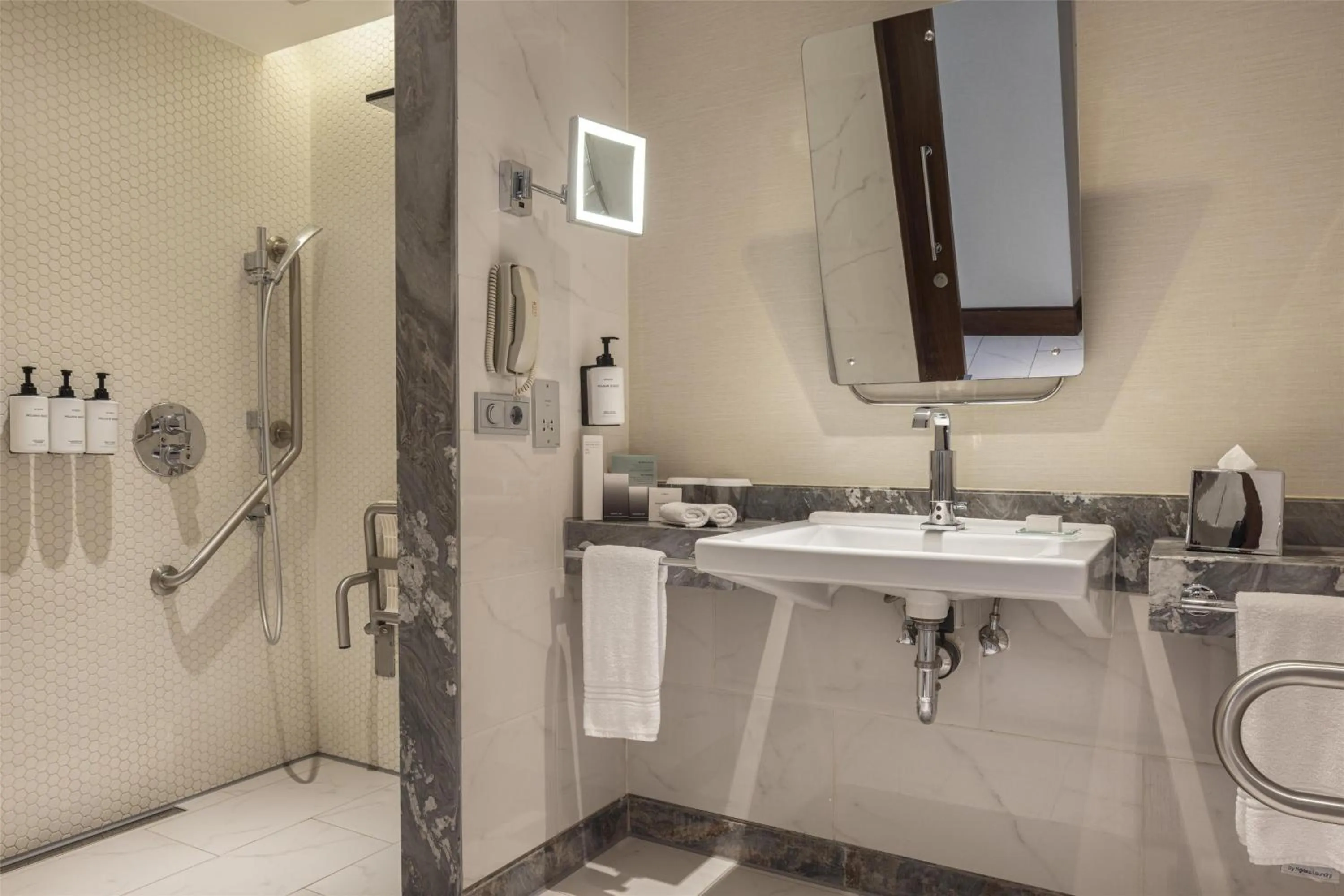 Bathroom in Conrad Istanbul Bosphorus