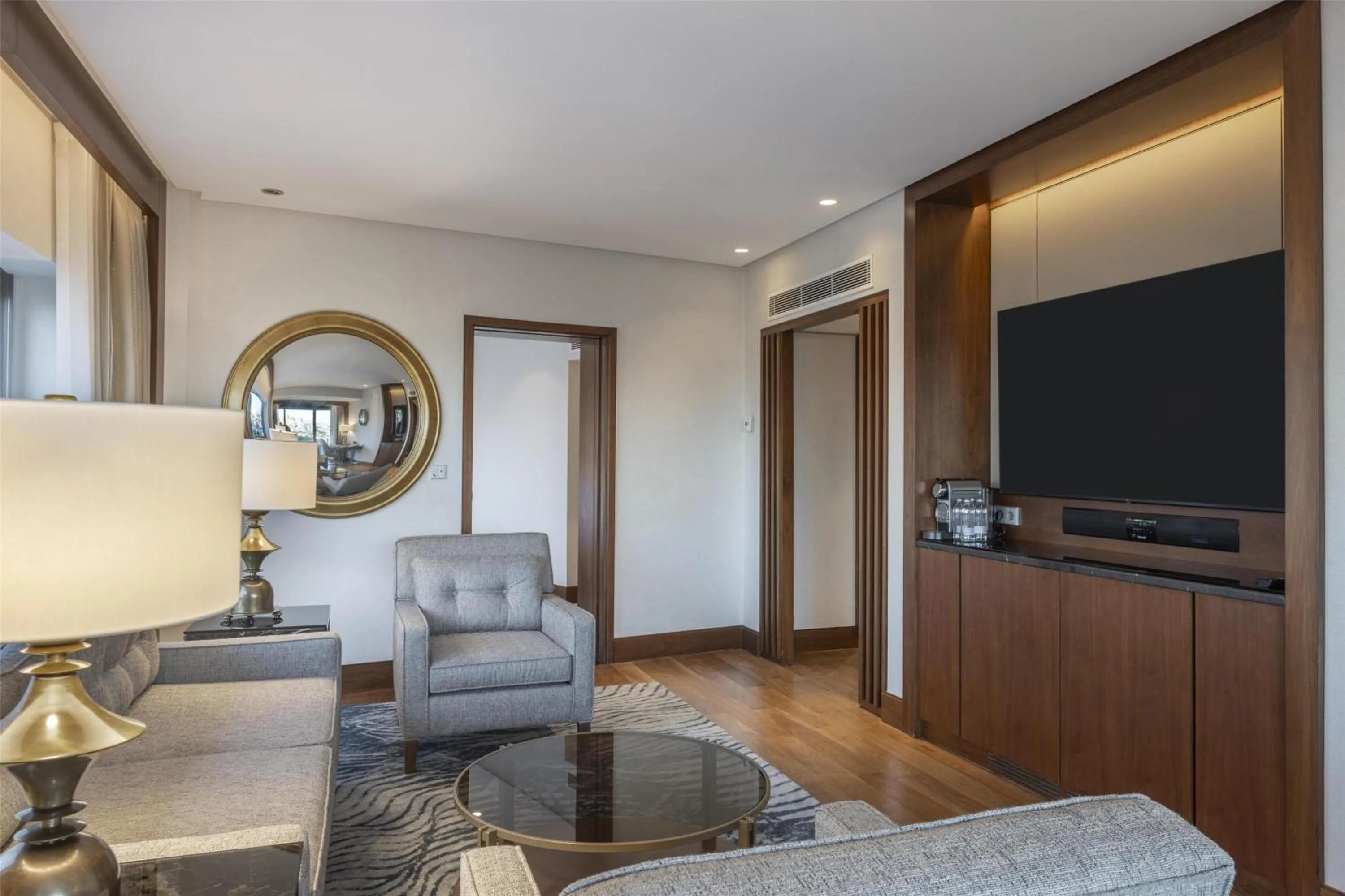 Living room in Conrad Istanbul Bosphorus