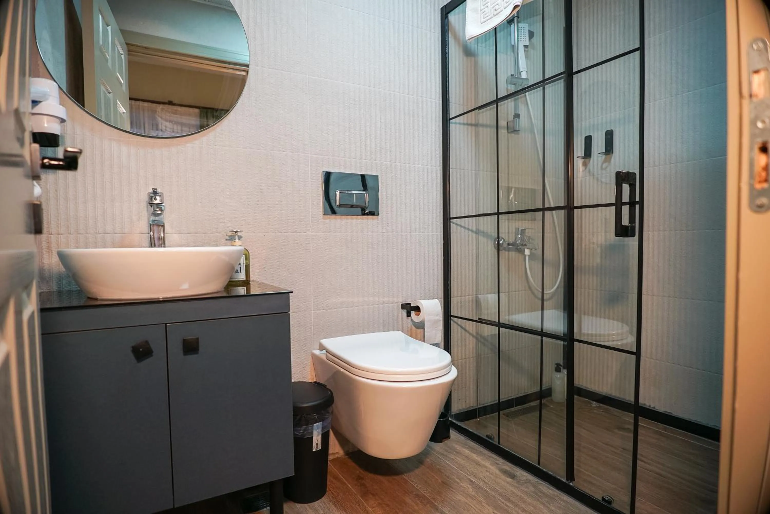 Shower in Casa Maria Hotel