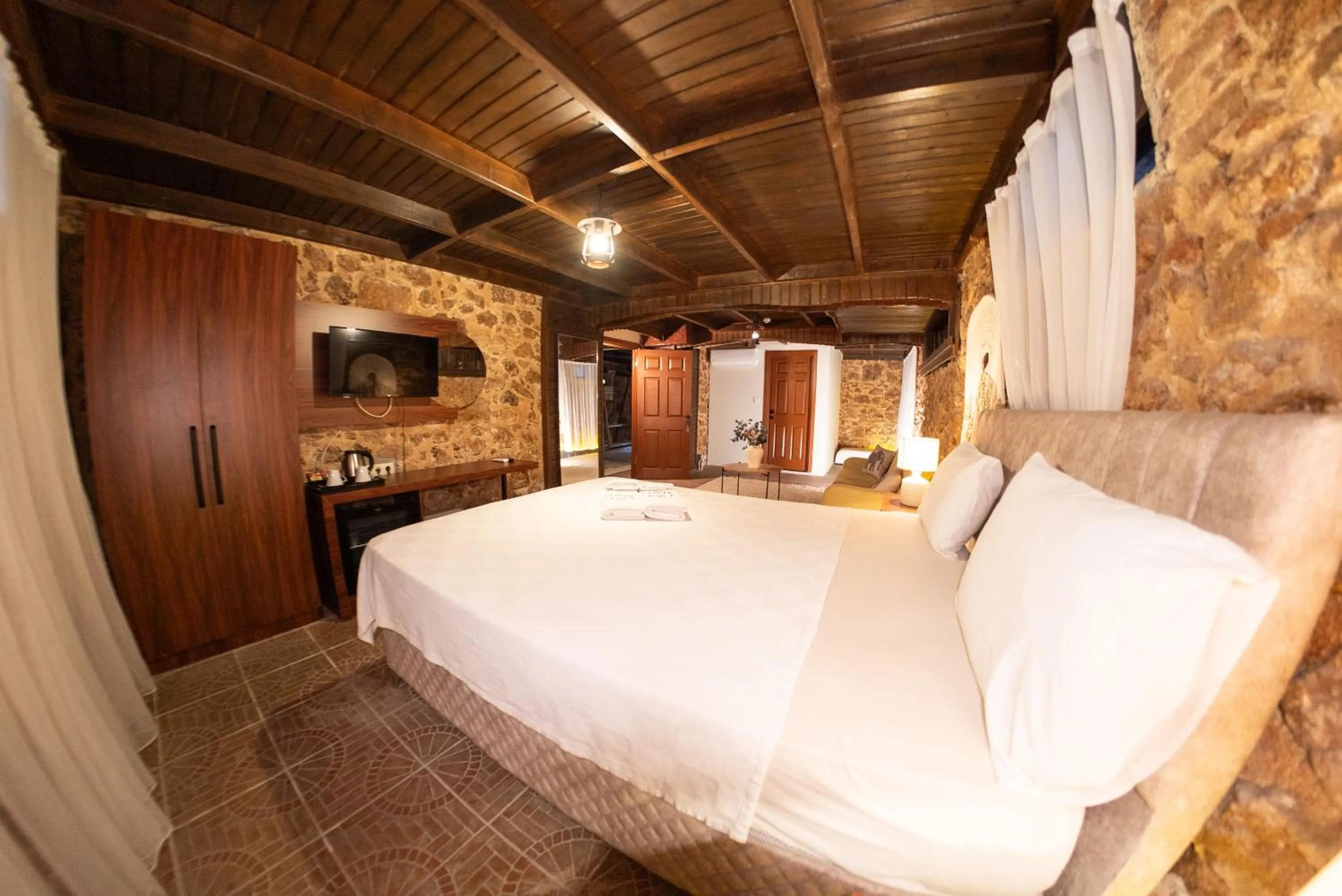 Bed in Casa Maria Hotel