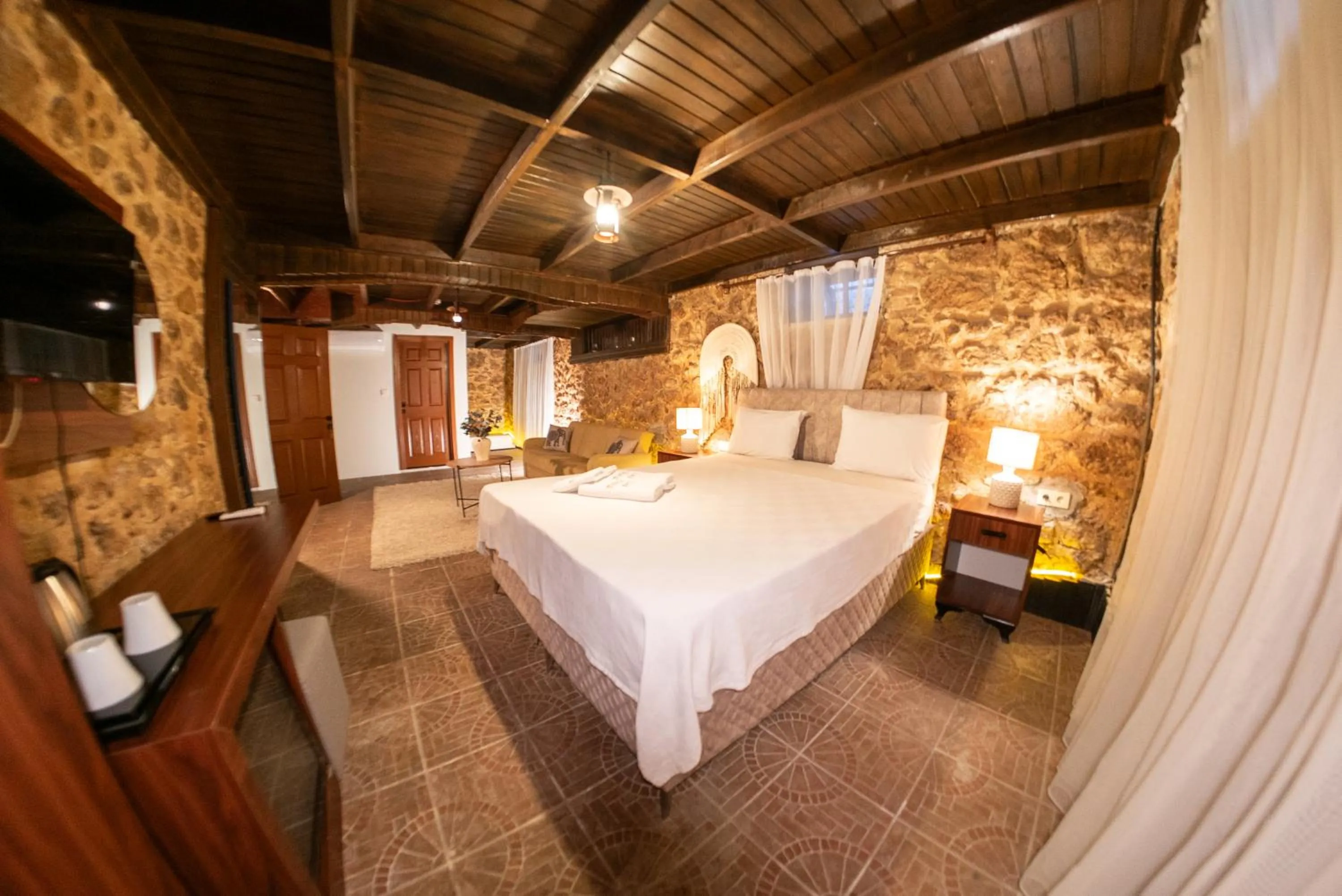 Bed in Casa Maria Hotel