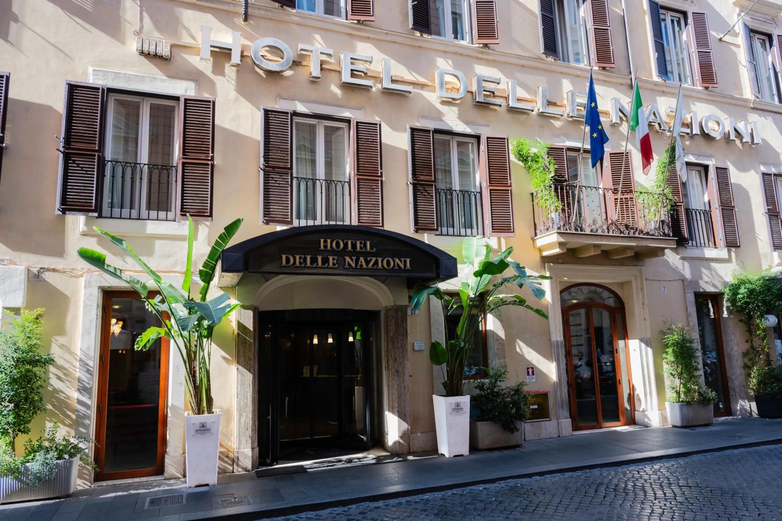 Facade/entrance in Hotel Delle Nazioni