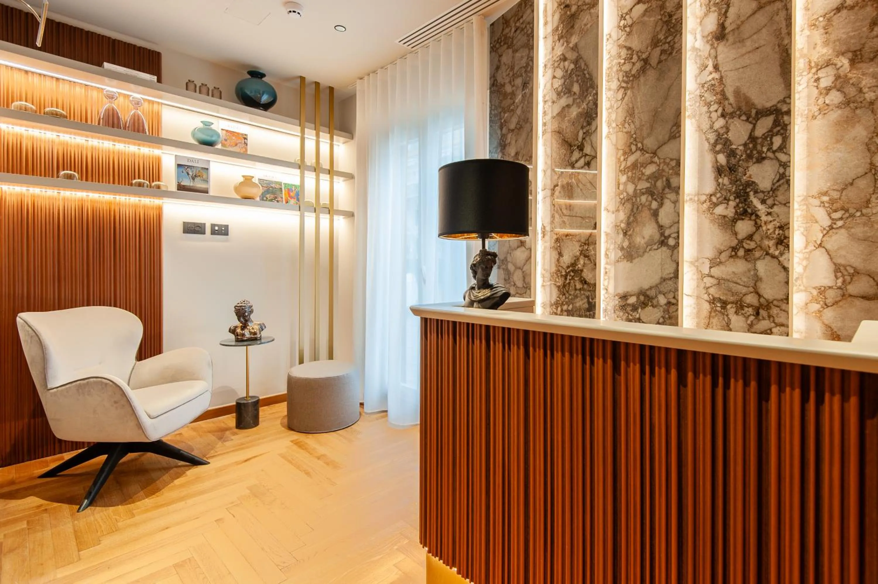 Lobby or reception in Hotel Delle Nazioni