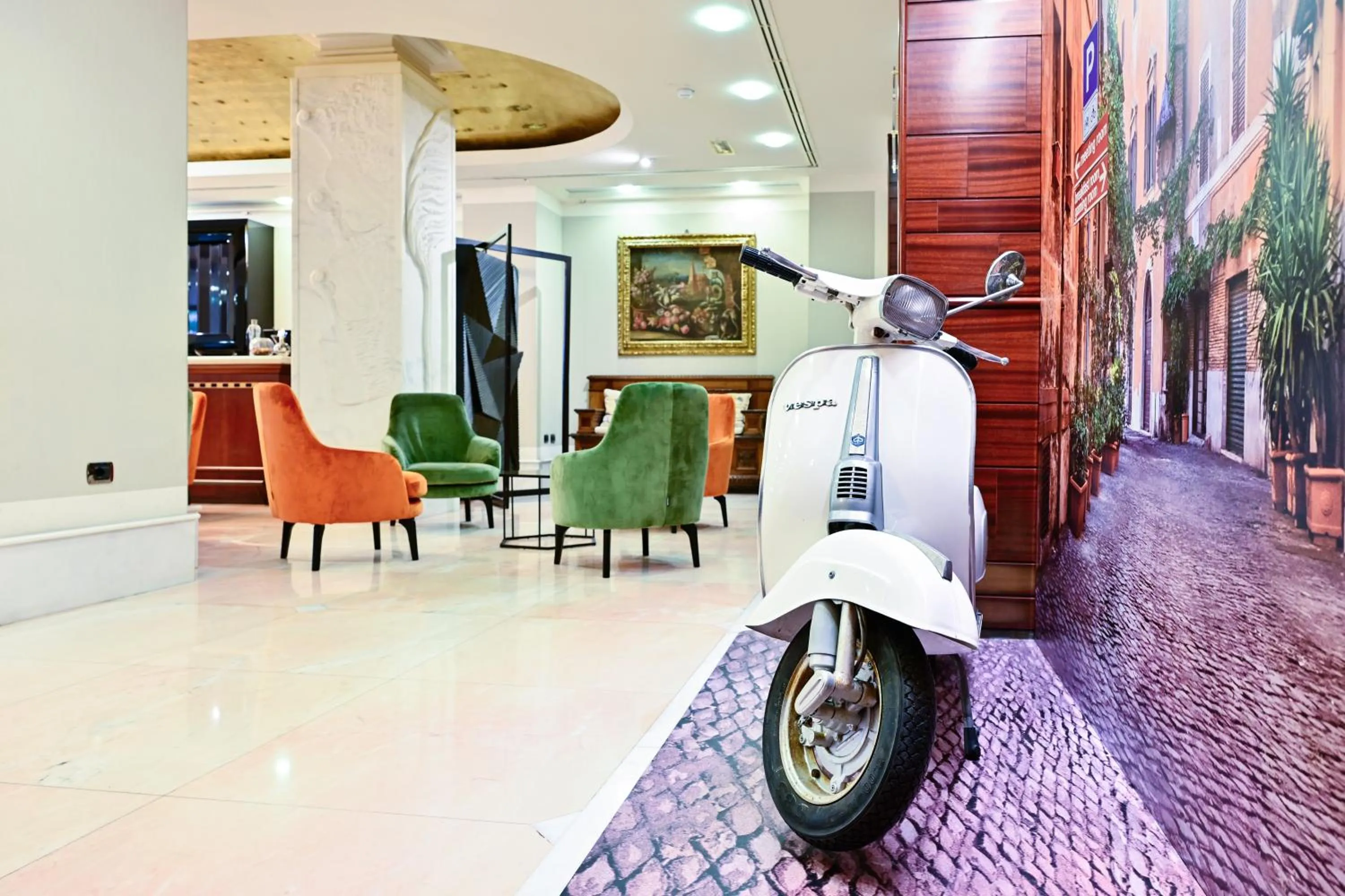 Lobby or reception in Hotel Delle Nazioni