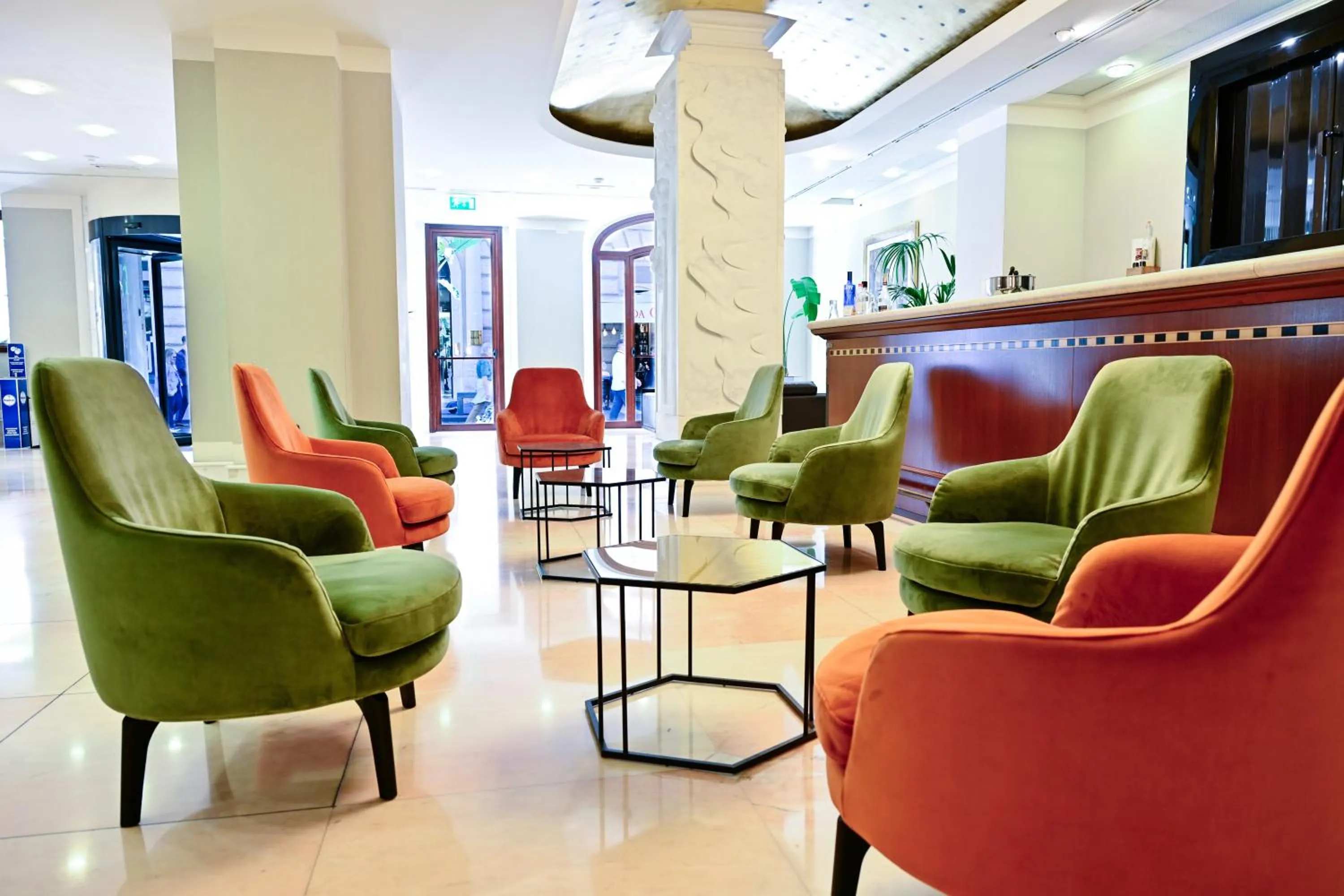Lobby or reception in Hotel Delle Nazioni