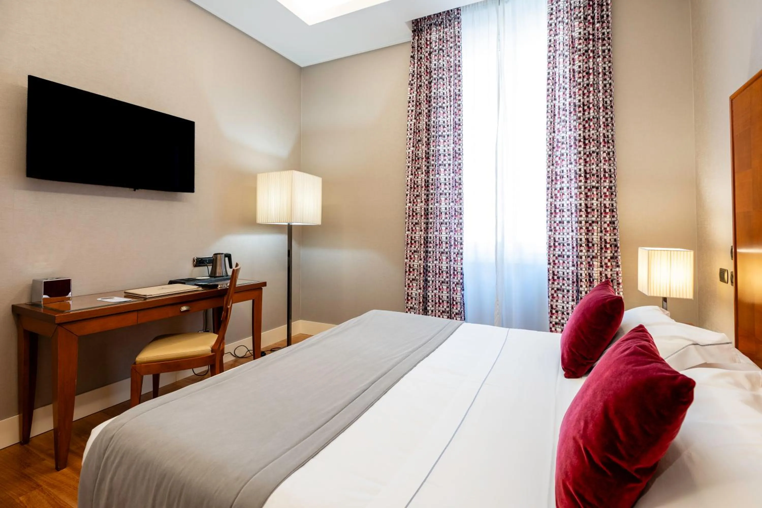 Photo of the whole room, Bed in Hotel Delle Nazioni