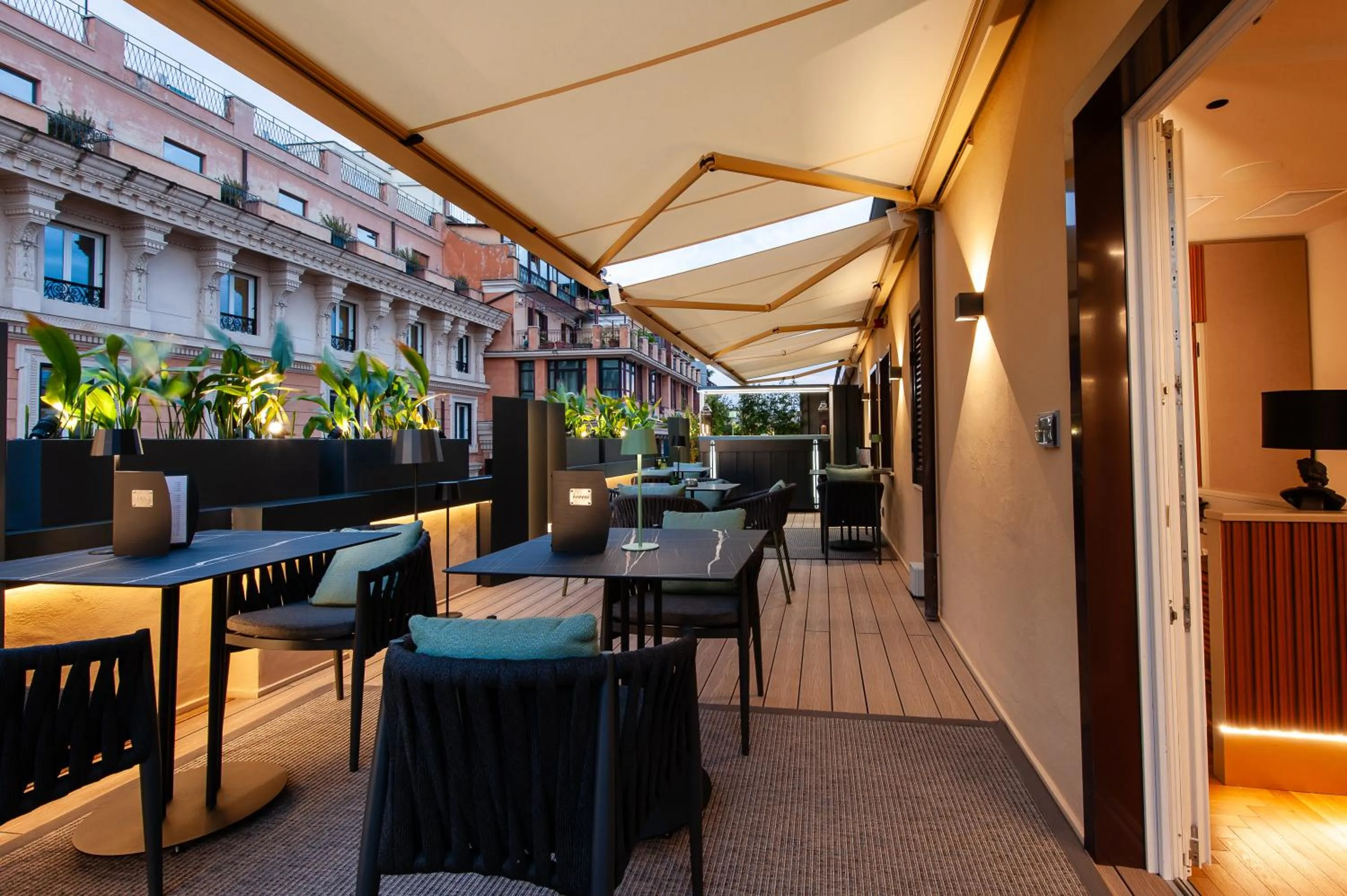 Balcony/Terrace in Hotel Delle Nazioni