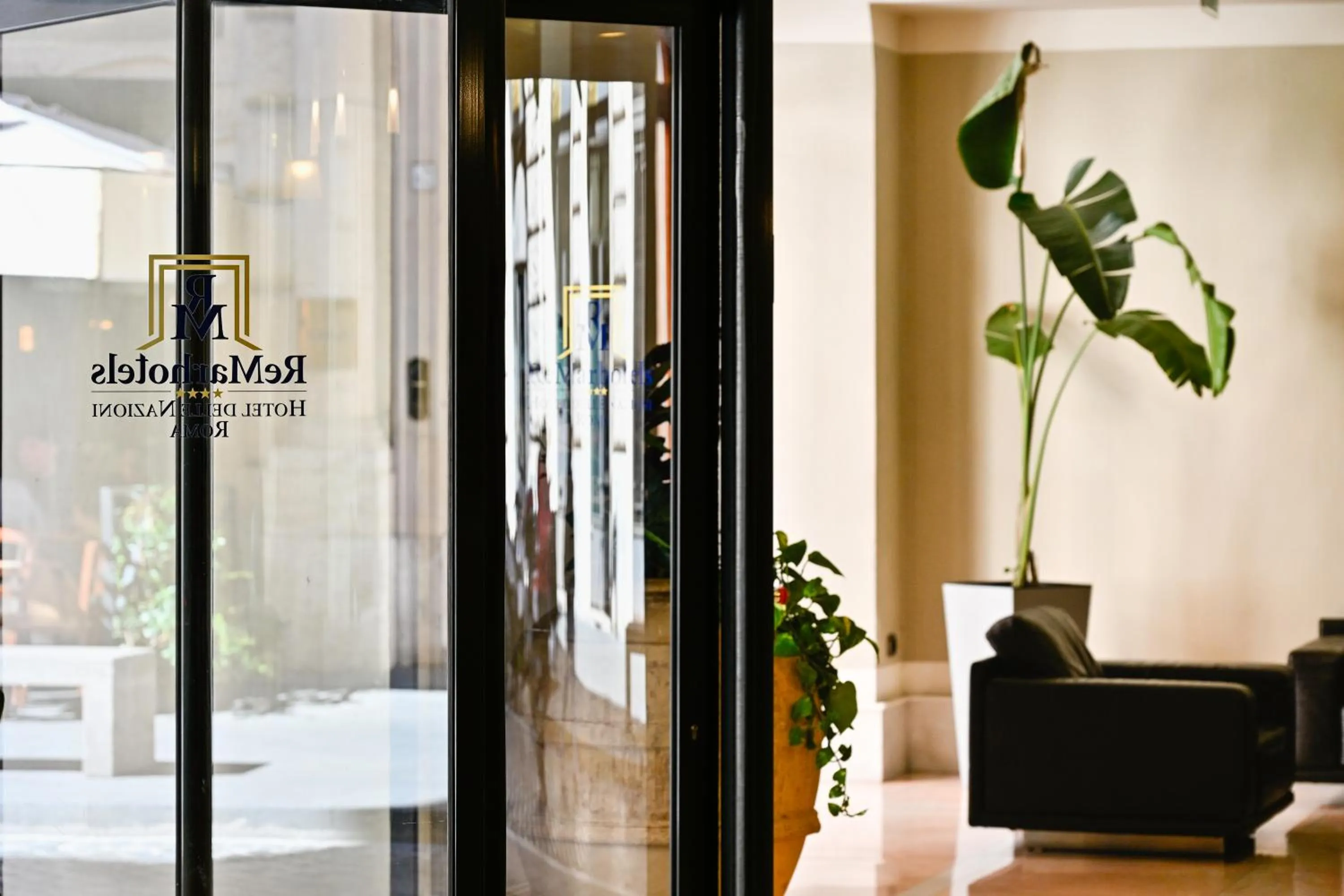 Lobby or reception in Hotel Delle Nazioni