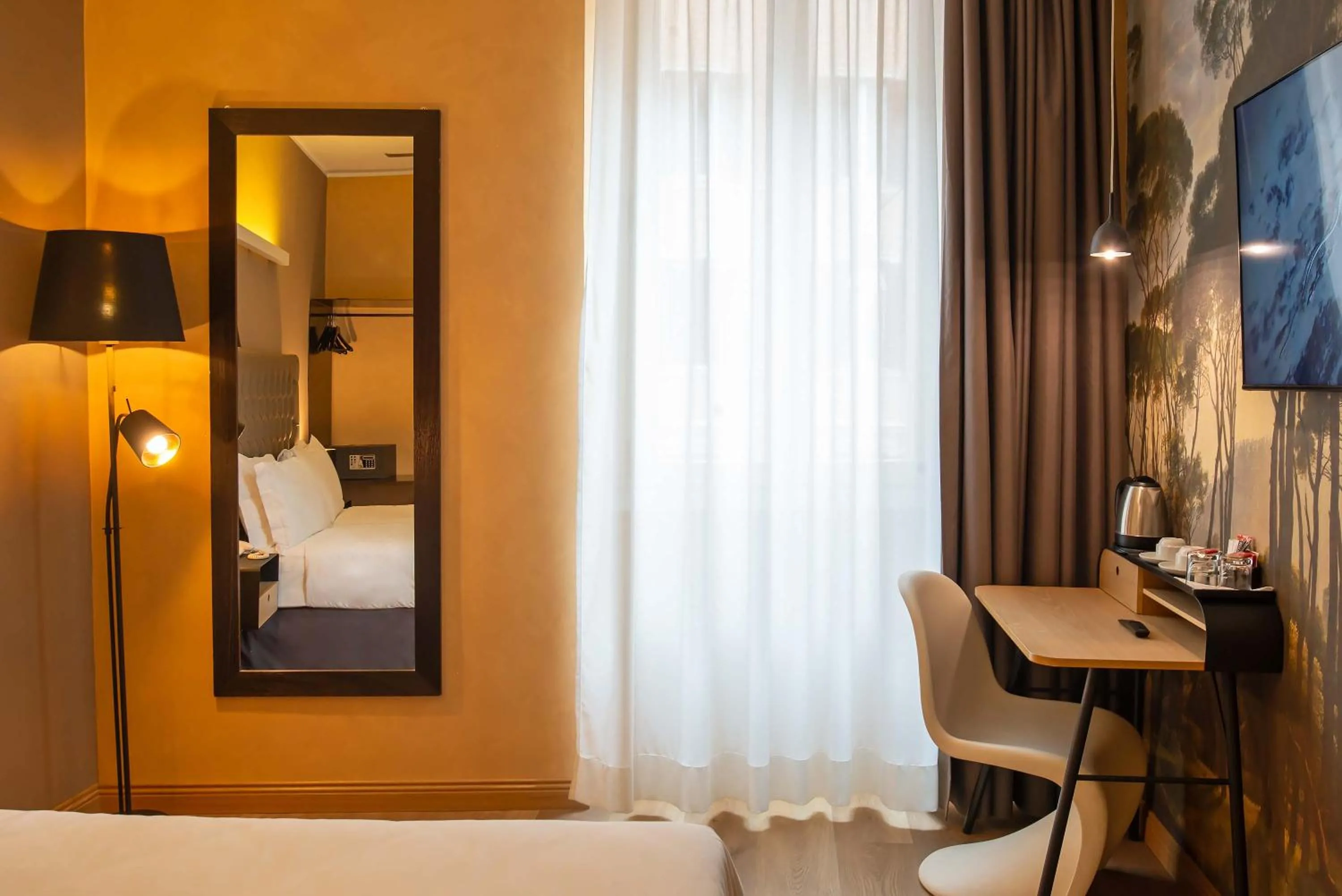 Decorative detail, Bed in Hotel Elite