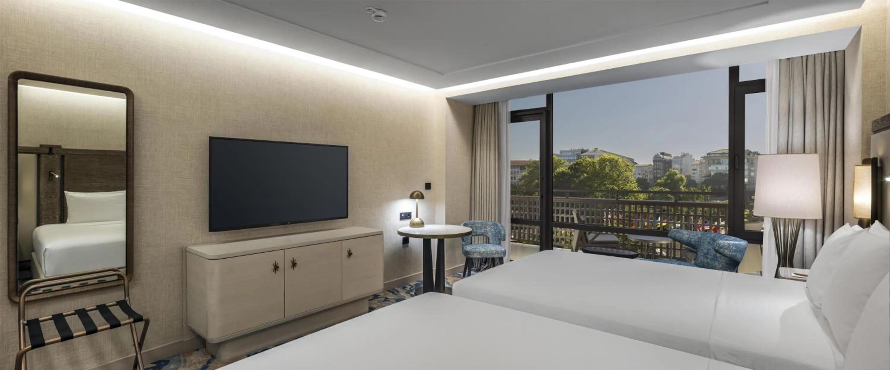 Bed in Hilton Istanbul Bosphorus