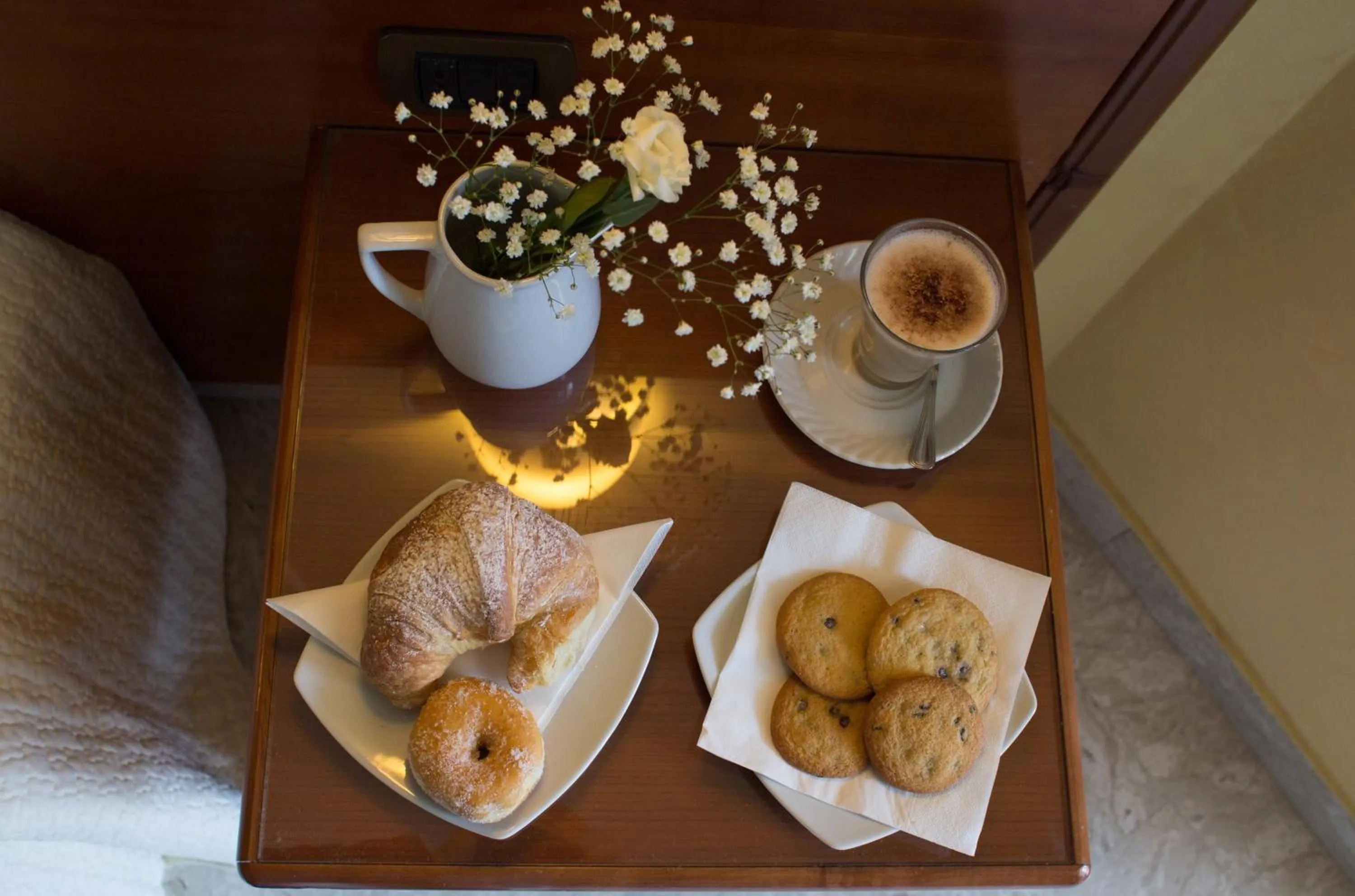 Italian breakfast in Europa Stabia Hotel