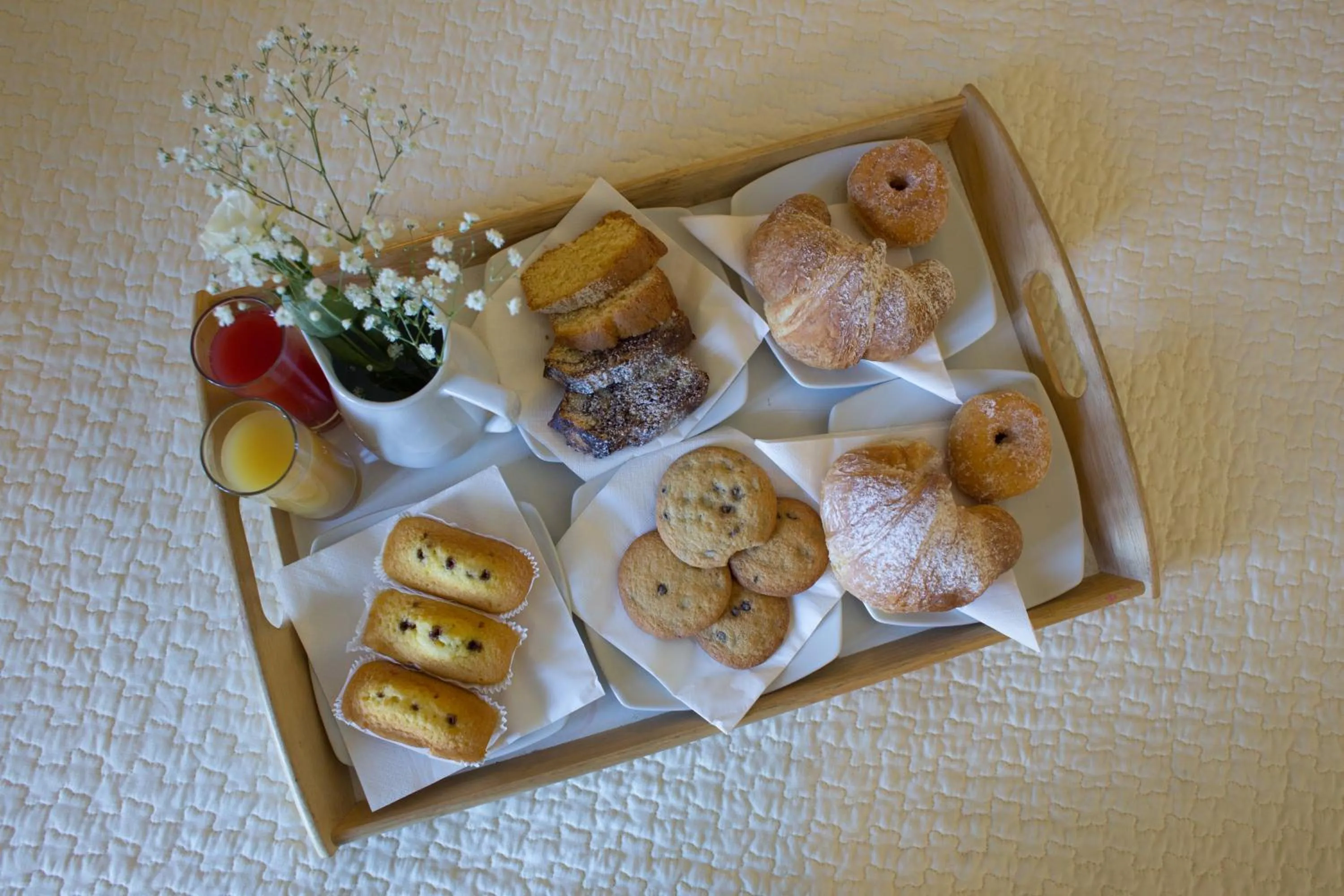 Italian breakfast in Europa Stabia Hotel