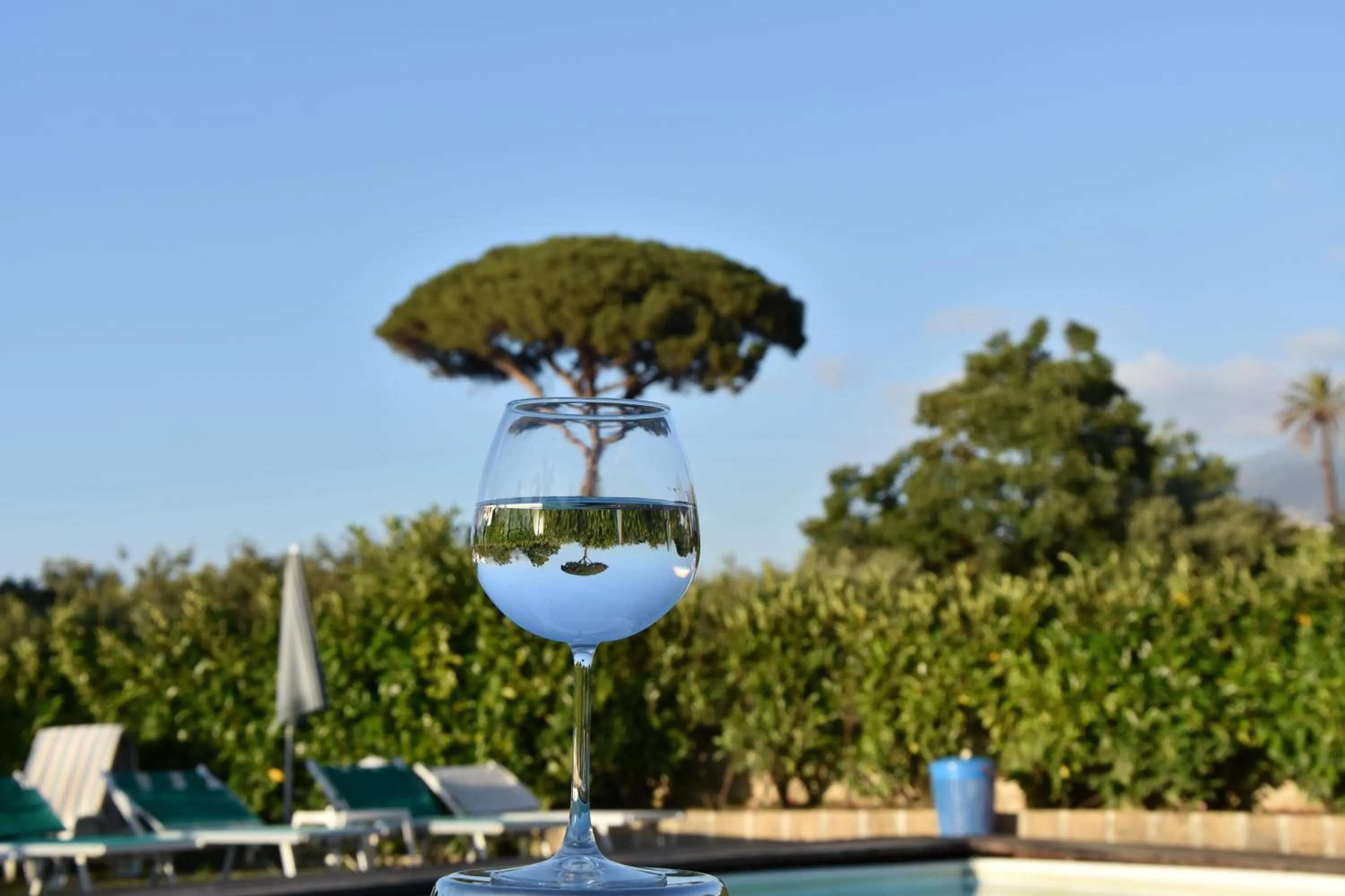 Decorative detail in Europa Stabia Hotel