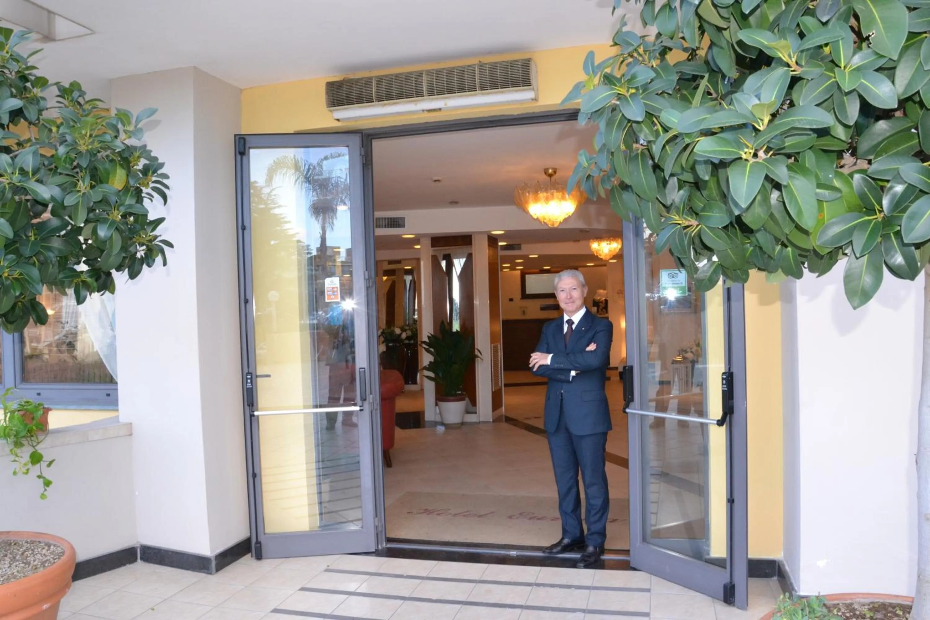 Facade/entrance in Europa Stabia Hotel