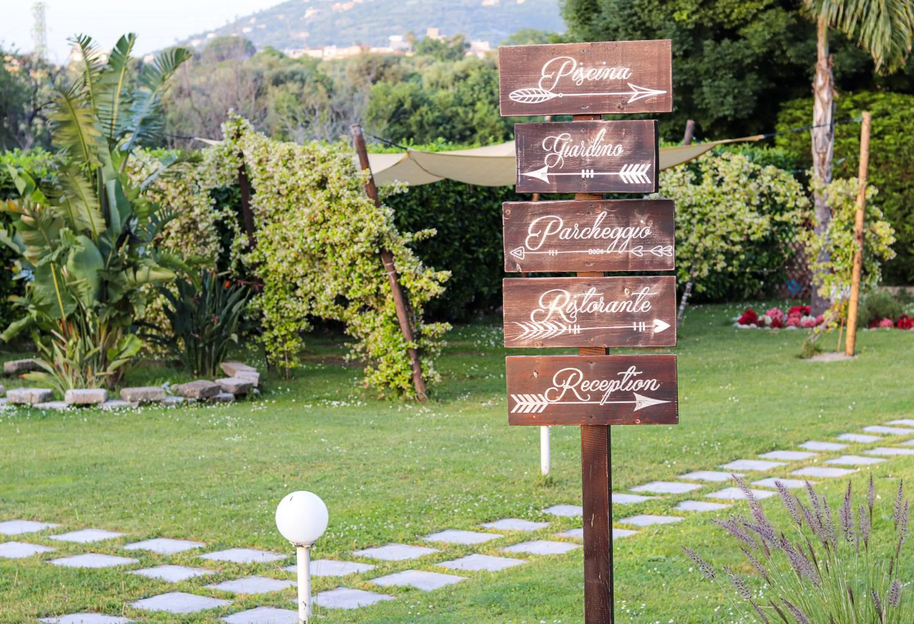 Garden in Europa Stabia Hotel