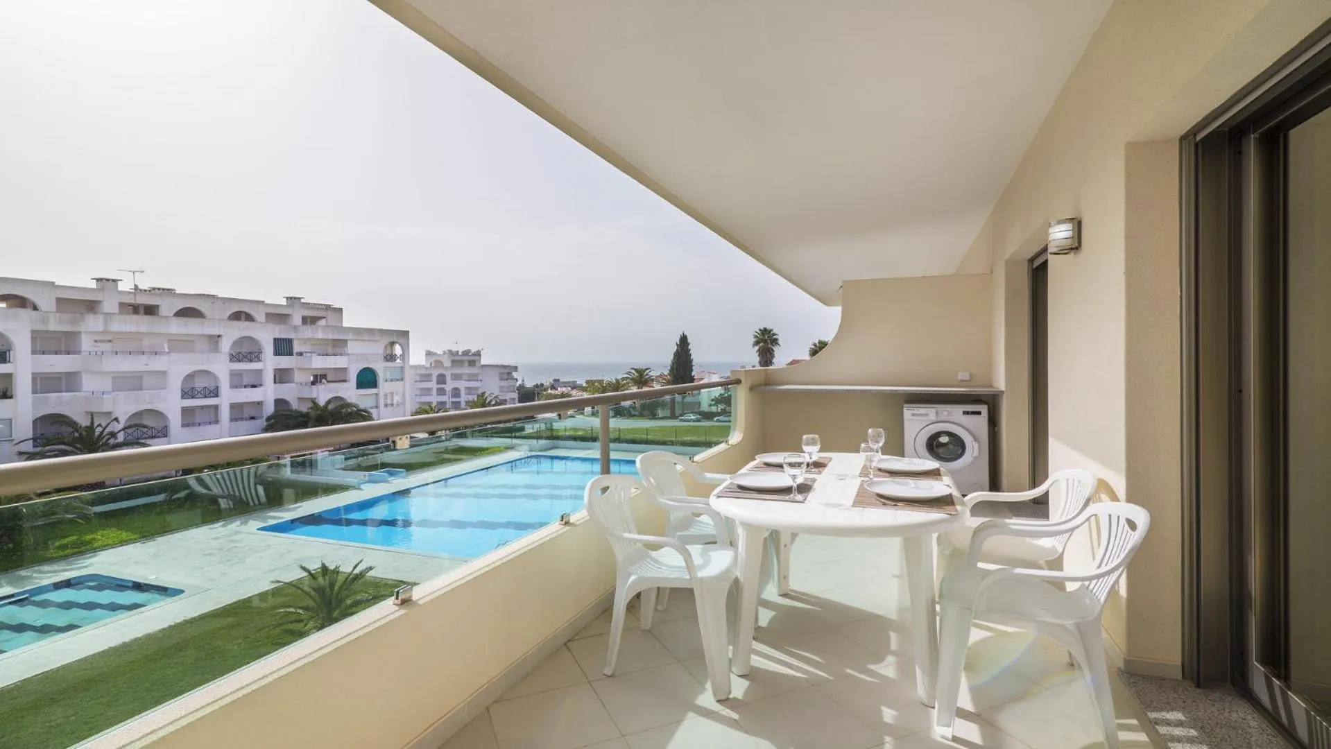 Balcony/Terrace in Apartamentos Vista Mar