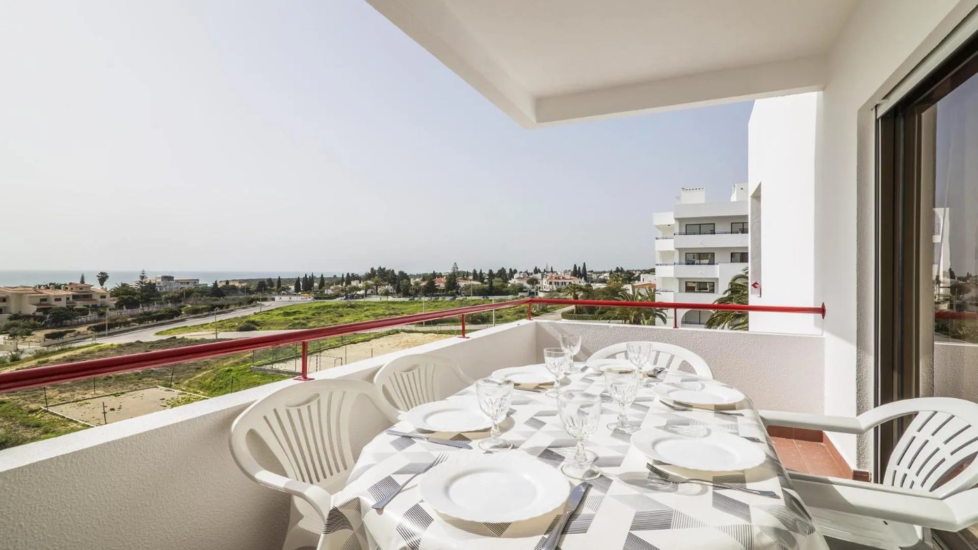 Balcony/Terrace in Apartamentos Vista Mar