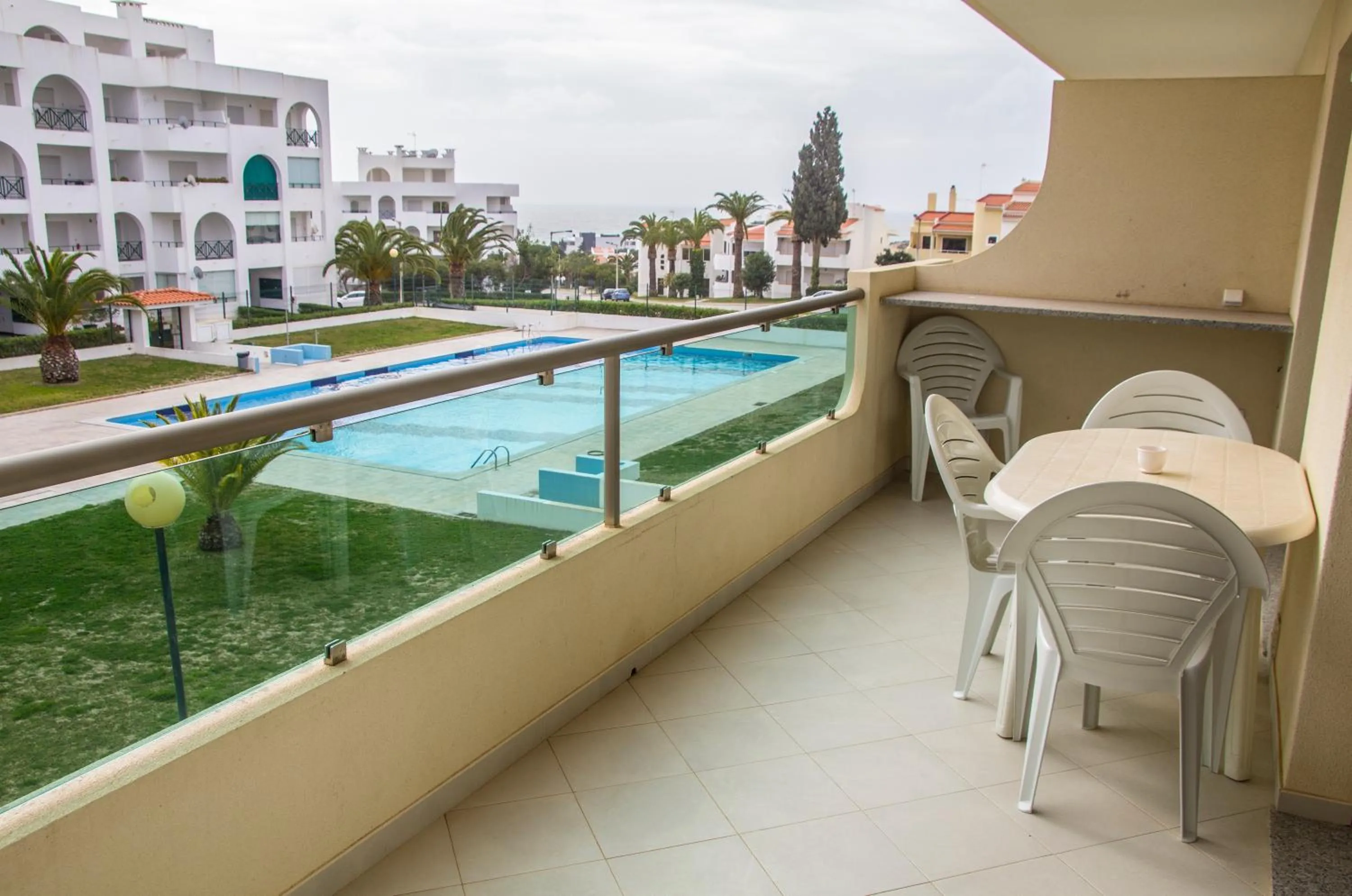 Pool view in Apartamentos Vista Mar
