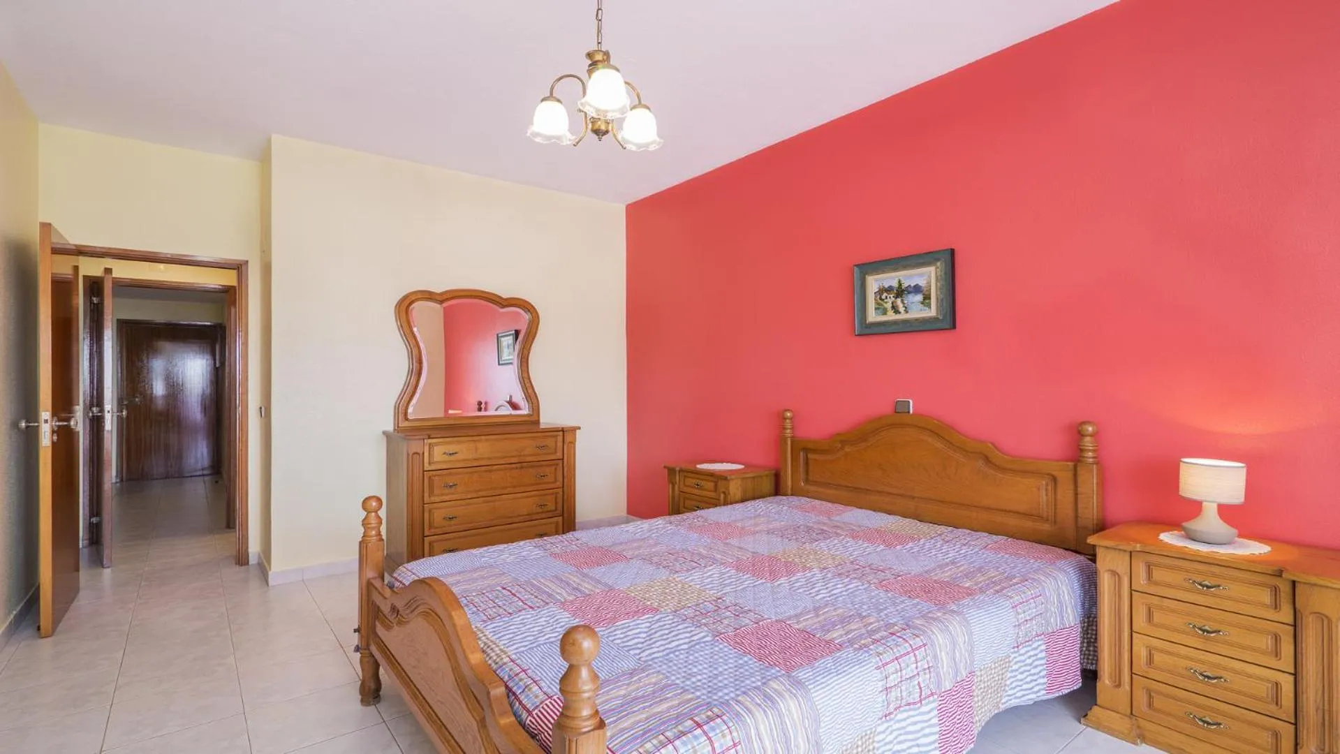 Bedroom, Bed in Apartamentos Vista Mar