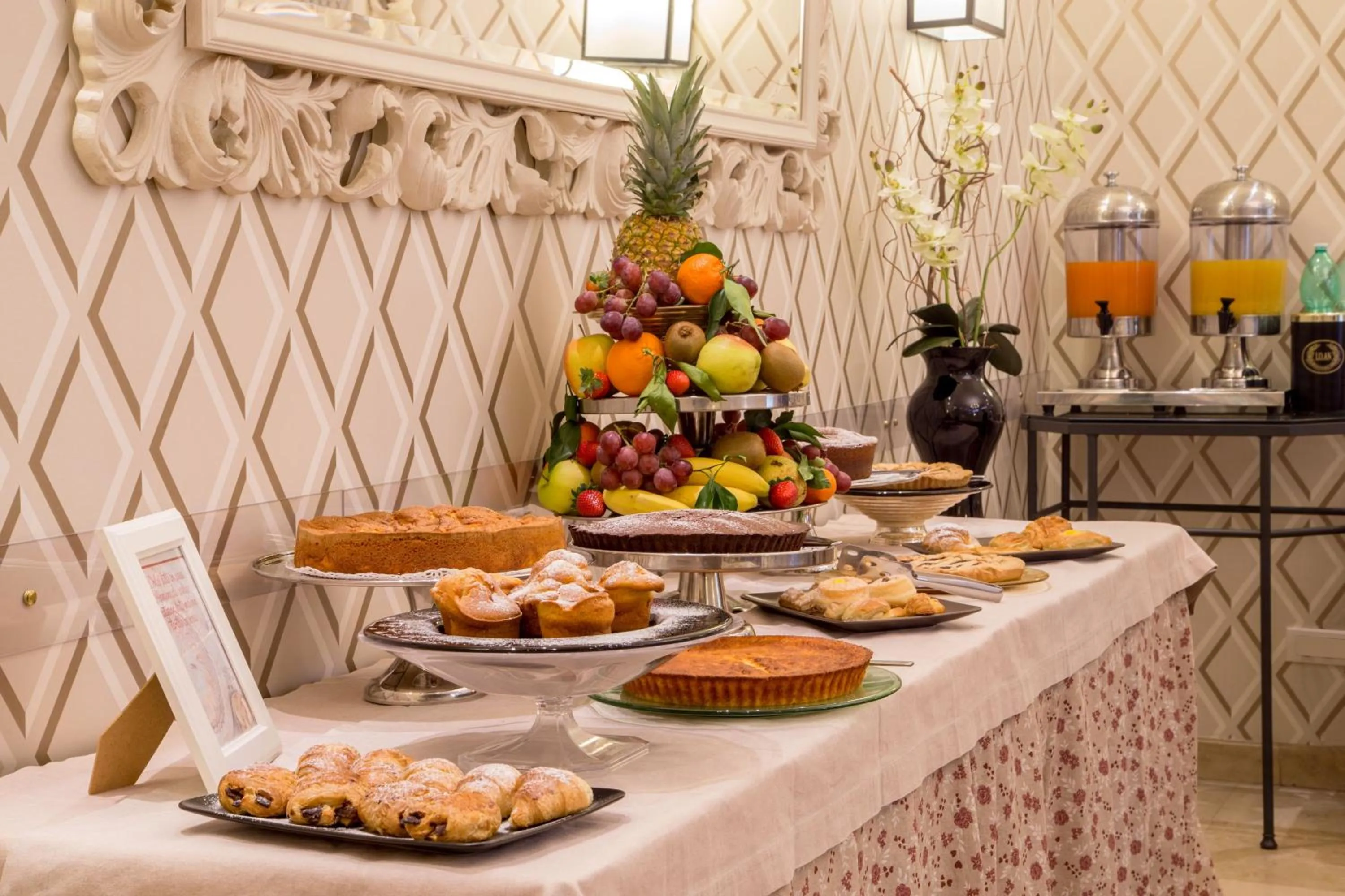 Restaurant/places to eat in Hotel Villa Glori