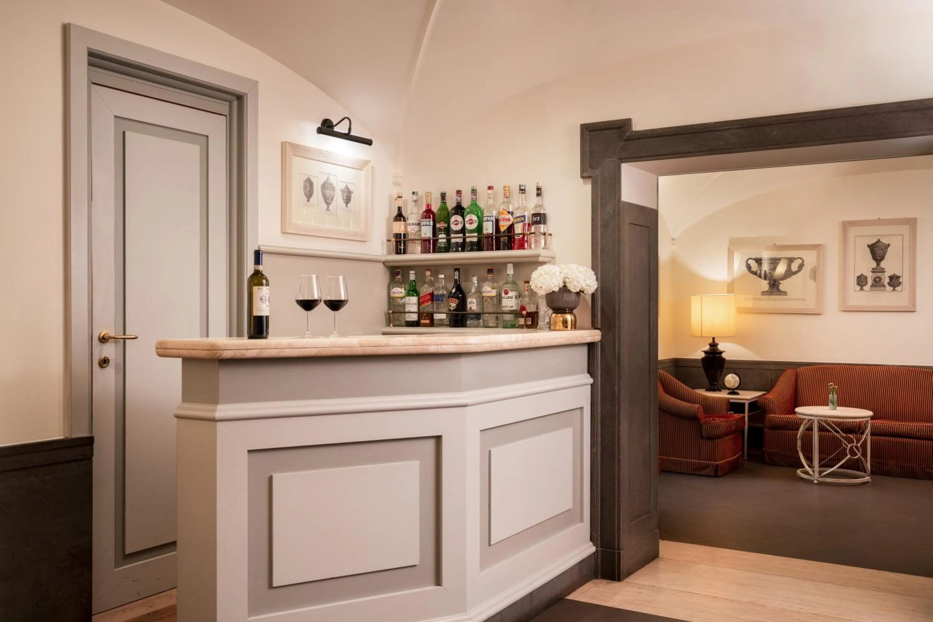 Lounge or bar in Hotel Villa Glori