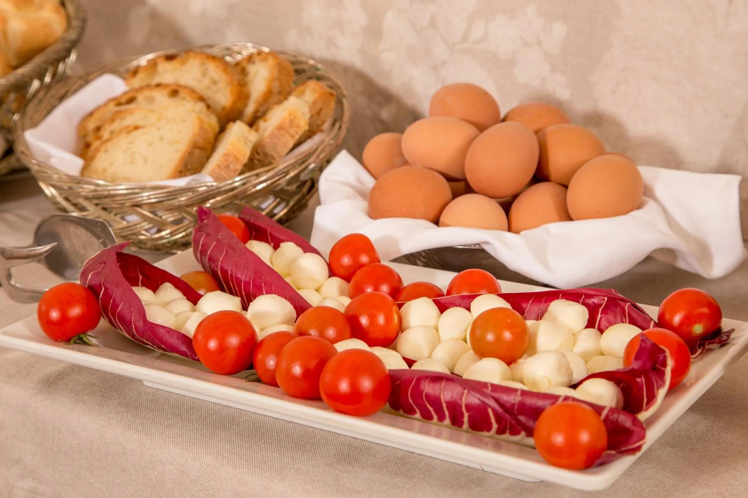 Food close-up in Hotel Villa Glori