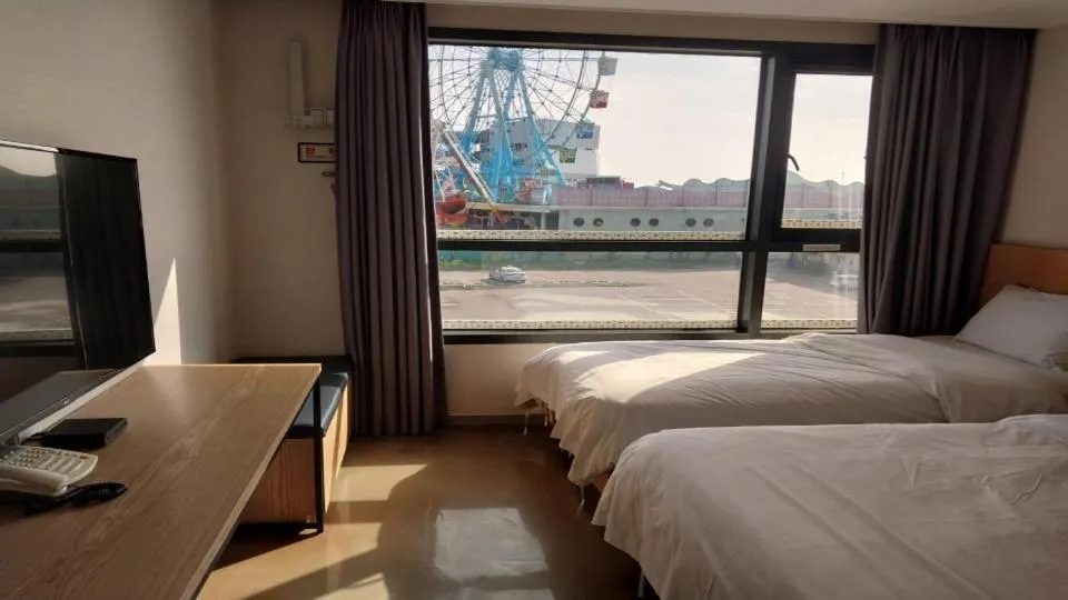 Bed in Hotel Wolmido