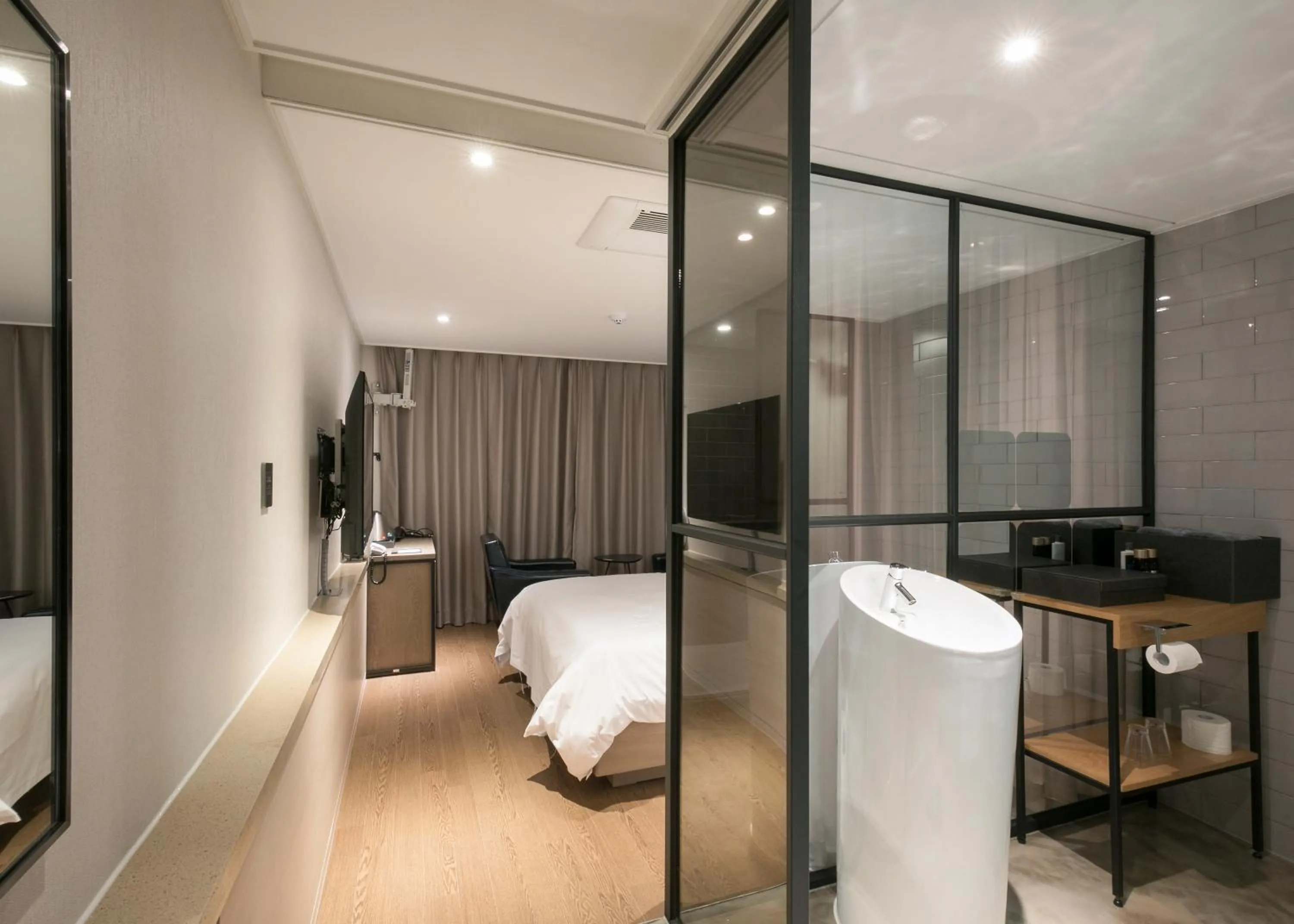 Bed in Hotel Wolmido