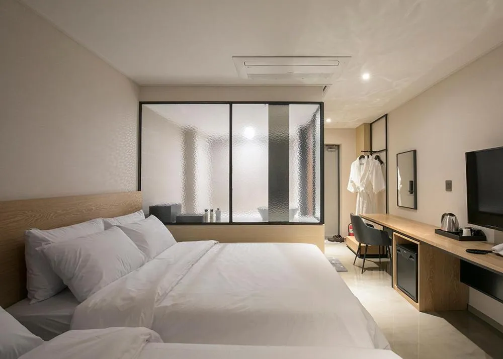 Bed in Hotel Wolmido