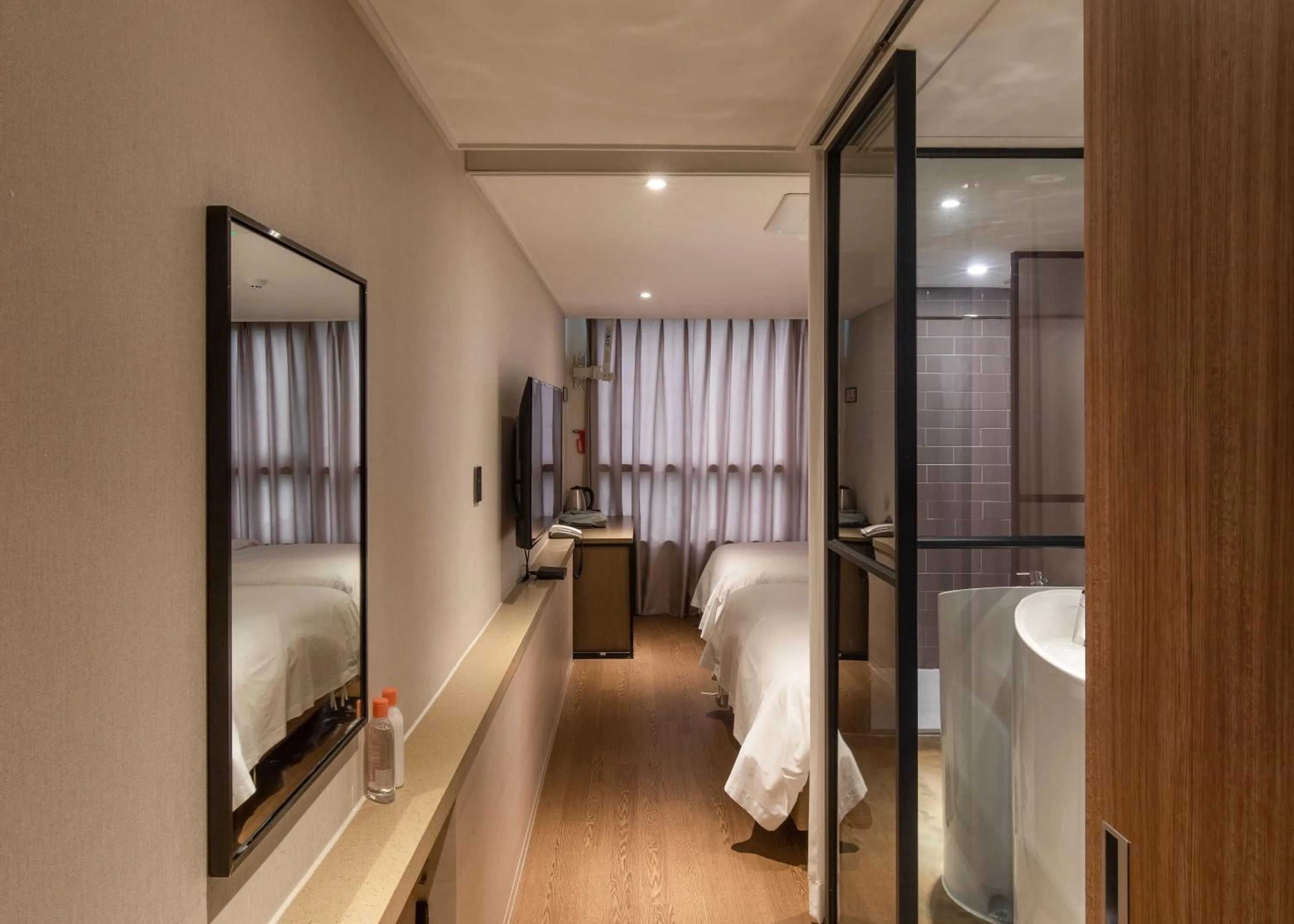 Bed in Hotel Wolmido