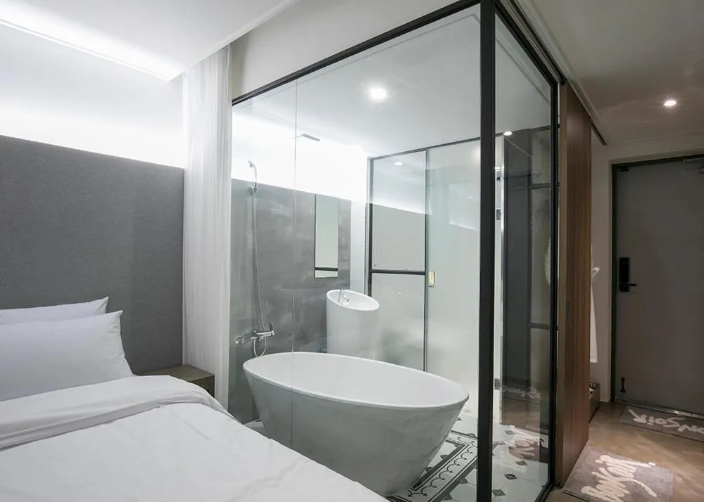 Bed in Hotel Wolmido