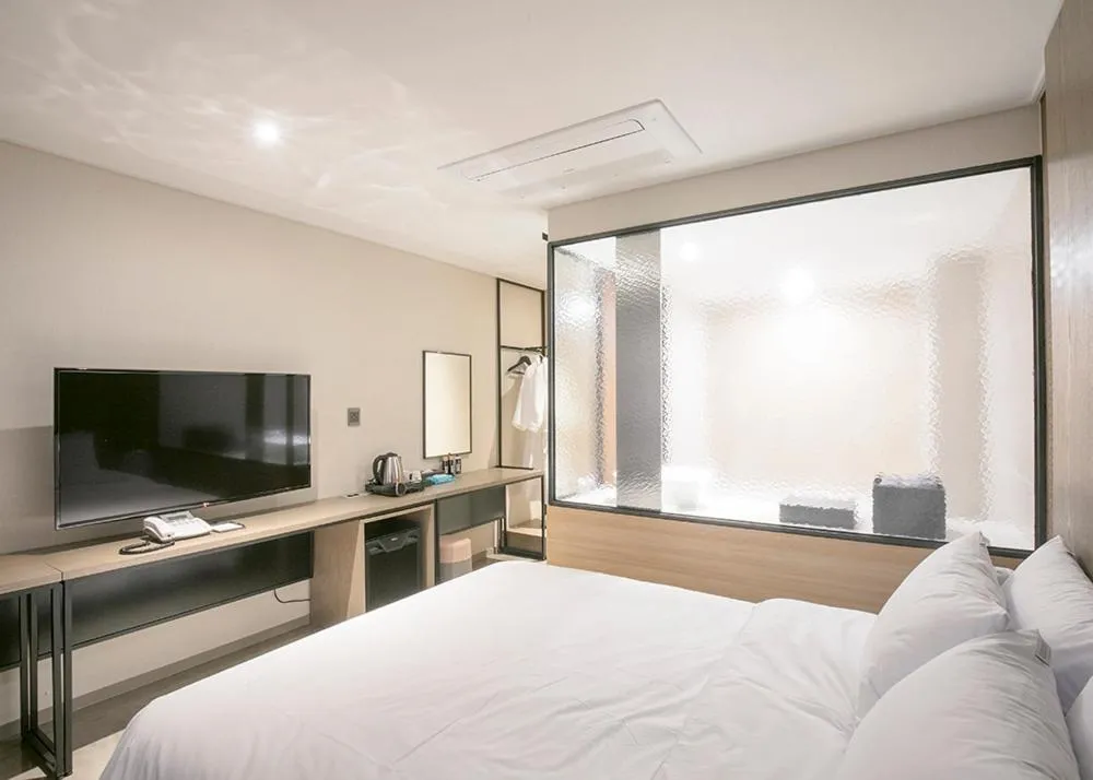 Bed in Hotel Wolmido