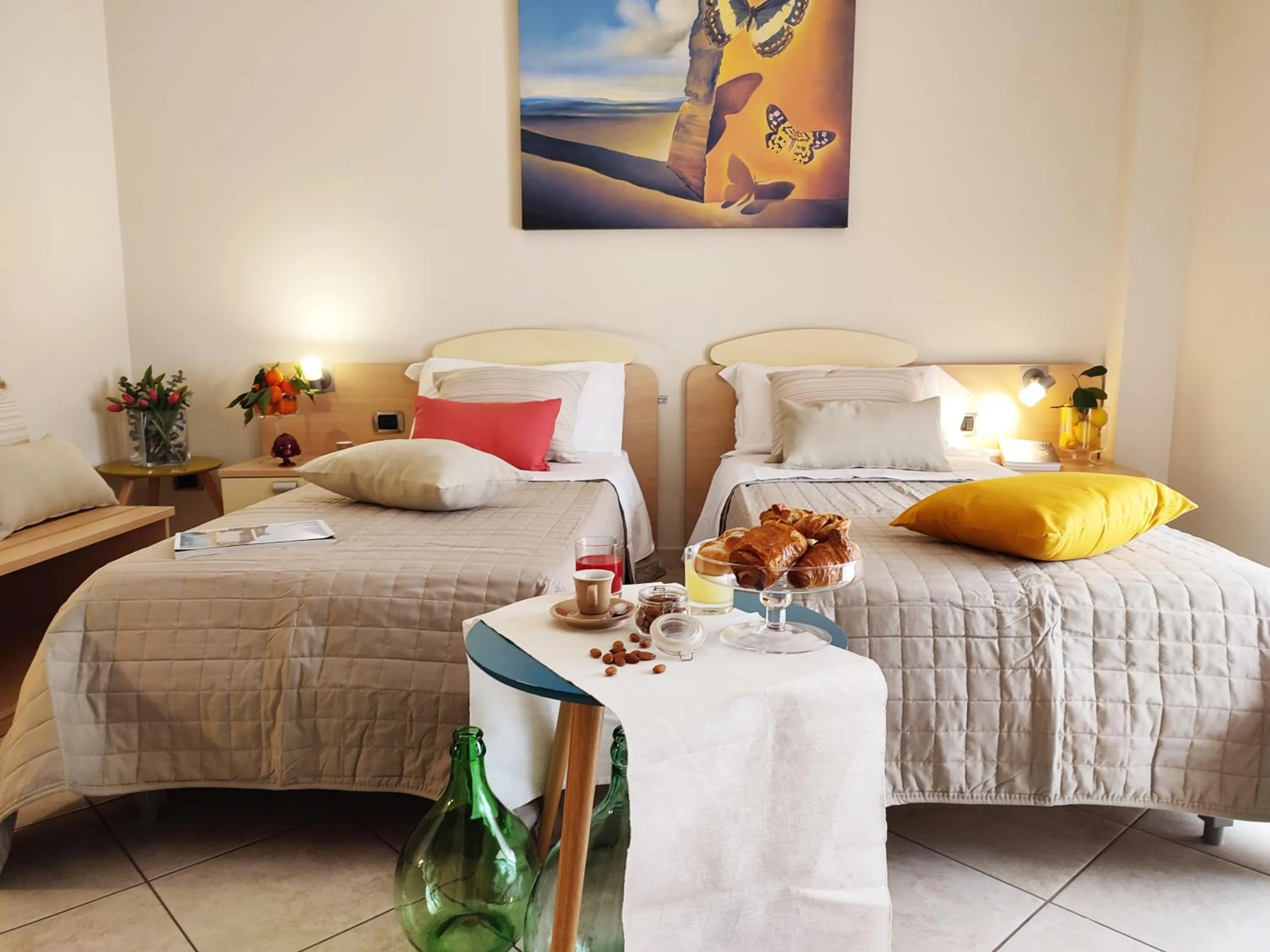 Bed in Avantgarde Hotel