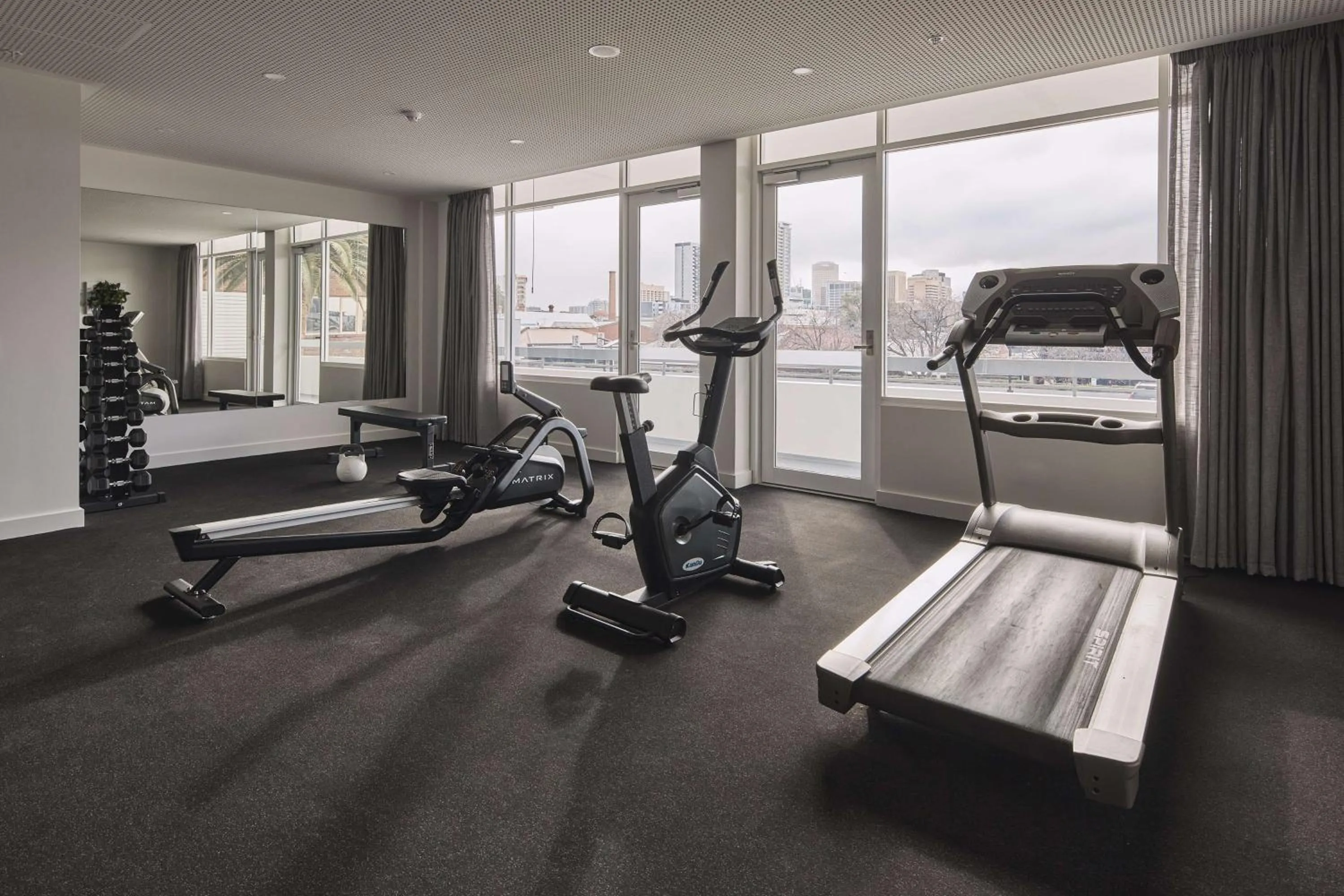 Fitness centre/facilities in Hotel Alba Adelaide