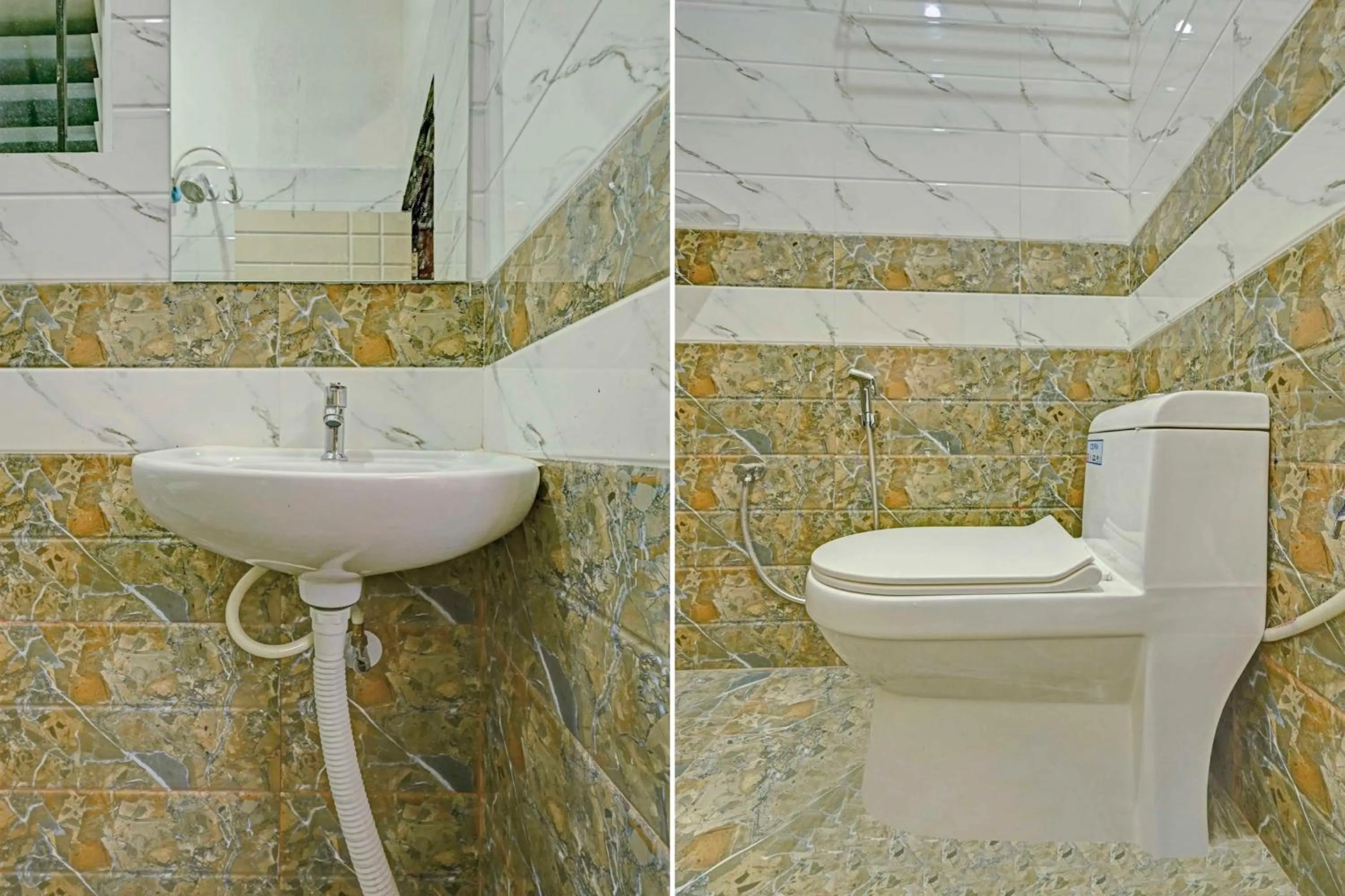 Bathroom in Super Hotel O Sri Sapthagiri Comforts