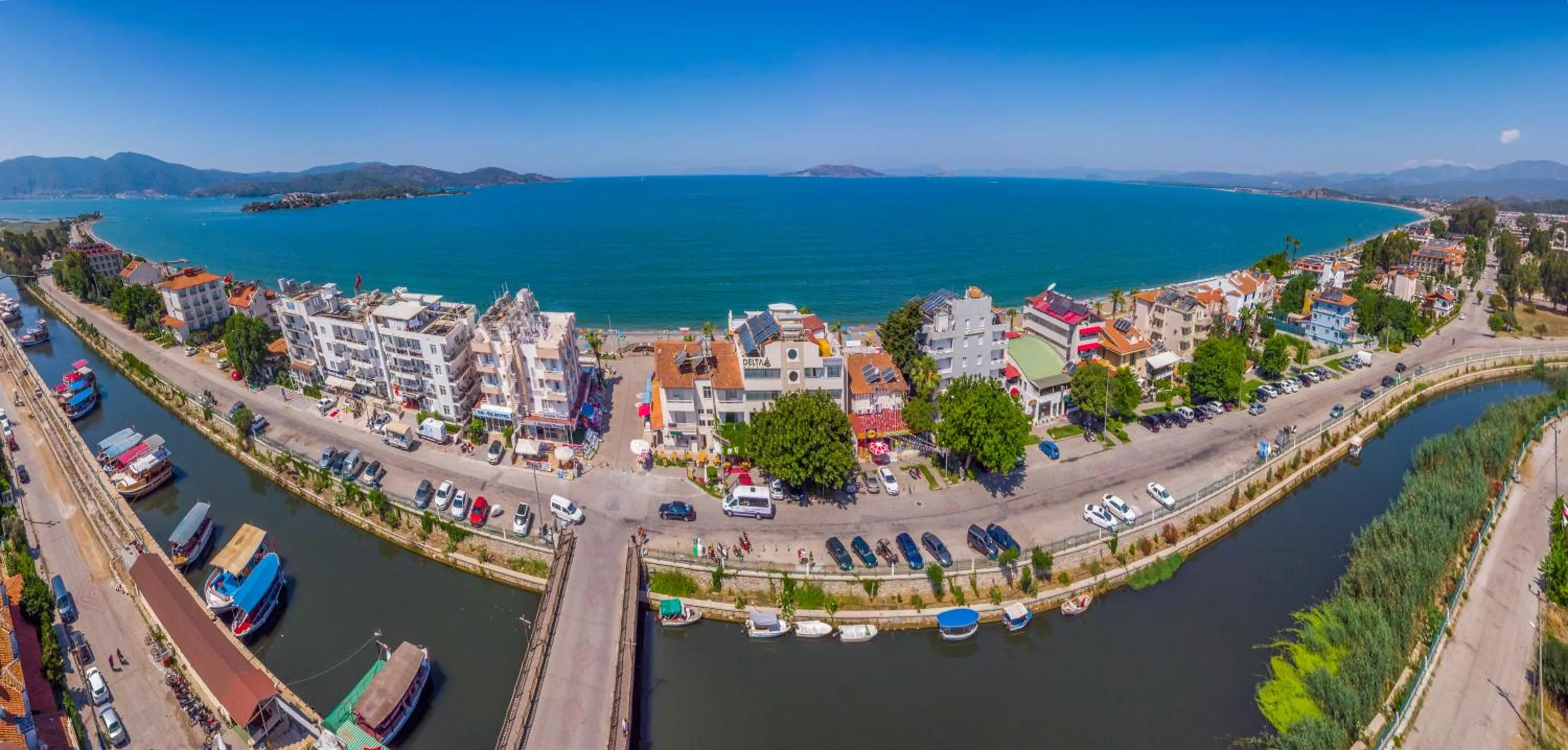 Bird's eye view in Hotel Delta